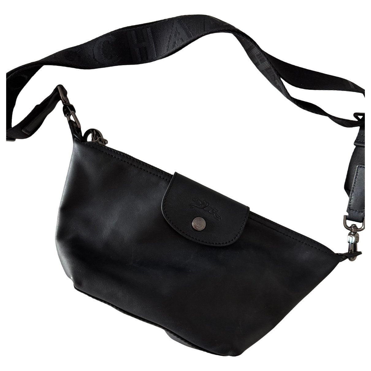 Pliage leather handbag