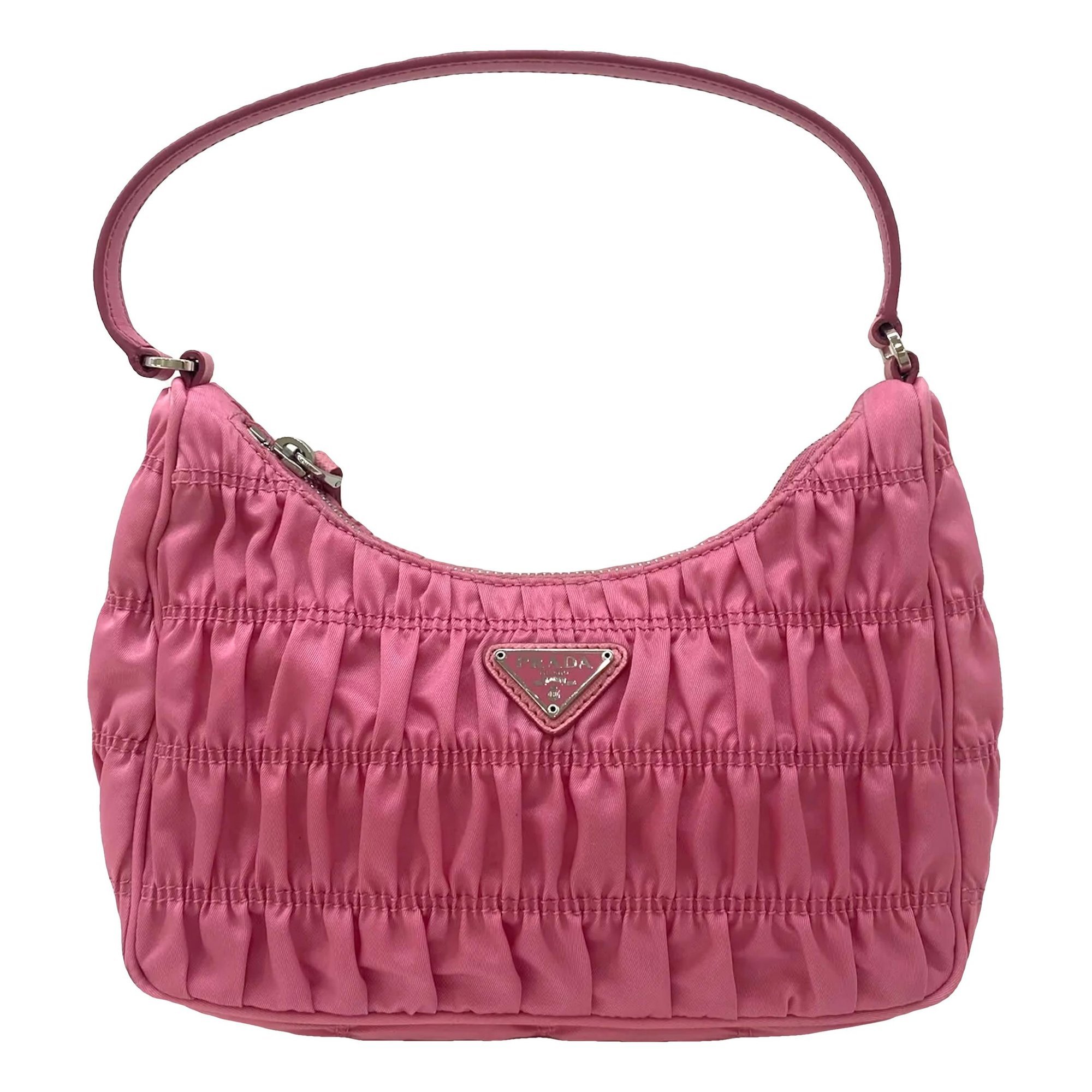 Re-Edition 2005 Zip cloth handbag