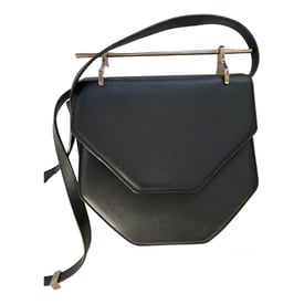 M2Malletier Black Leather M2malletier Handbag