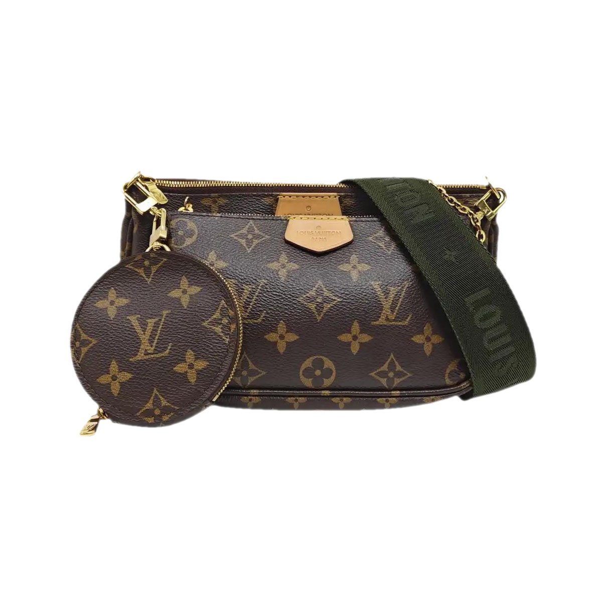 Maxi Multi Pochette Accessoires leather crossbody bag