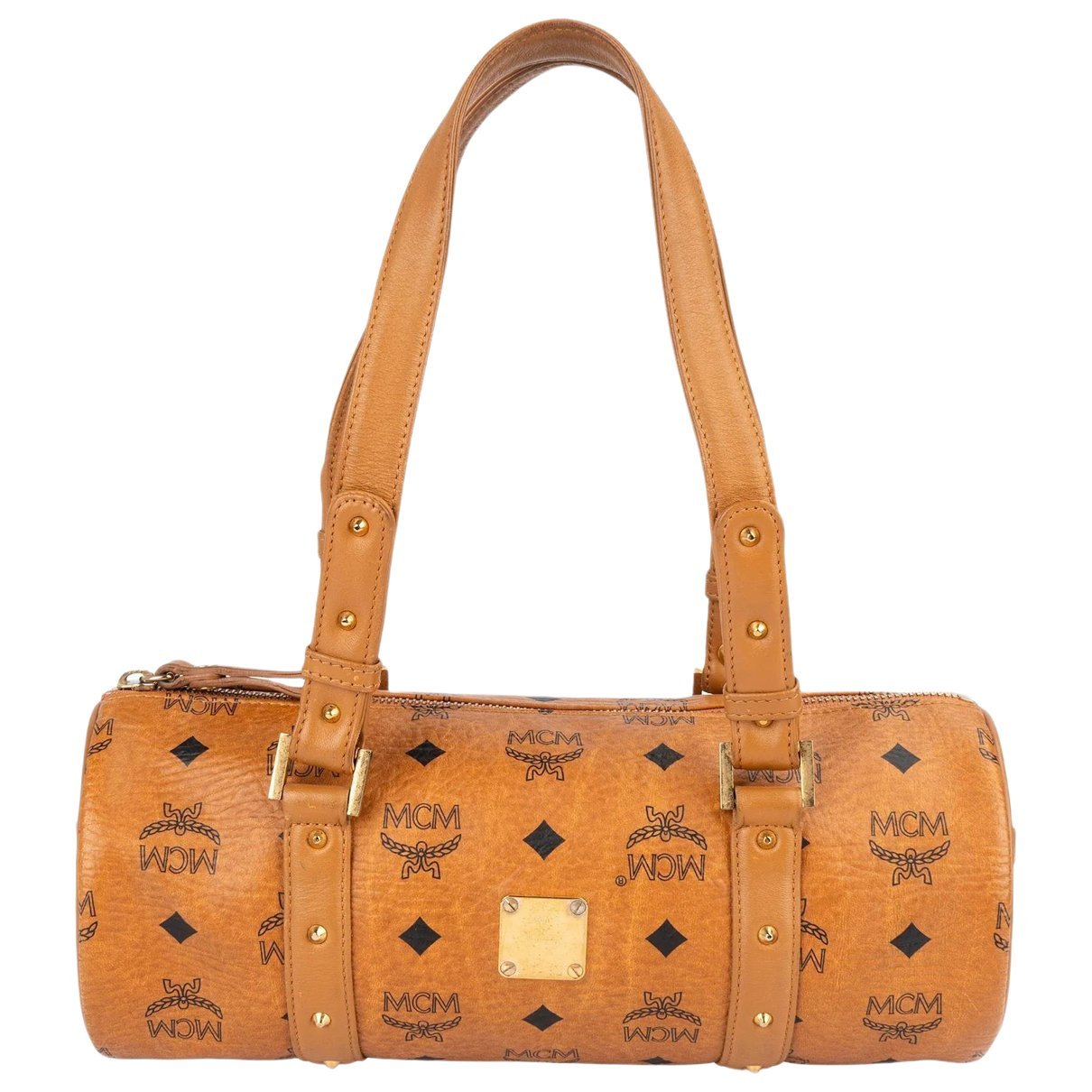 Boston leather handbag