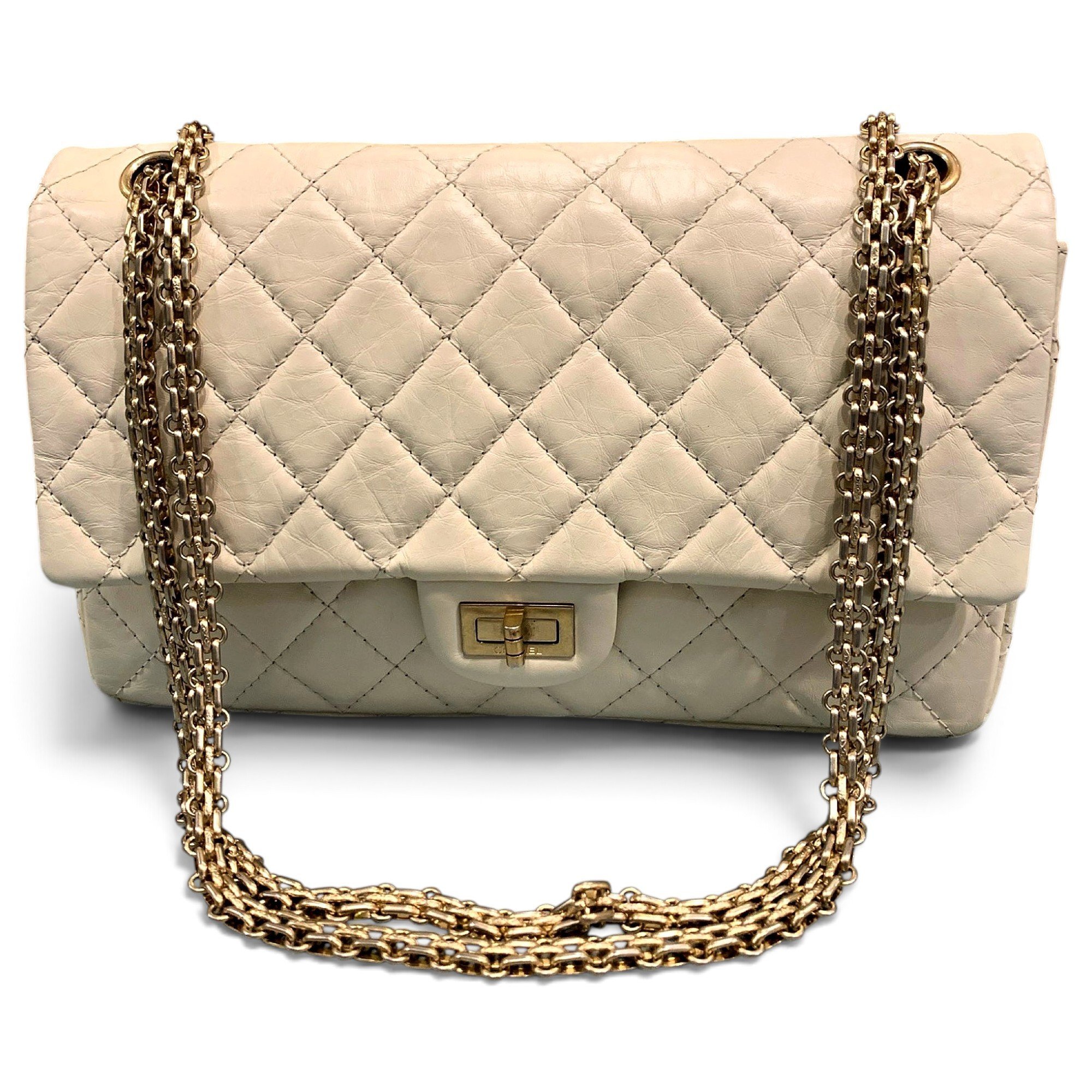 2.55 leather handbag