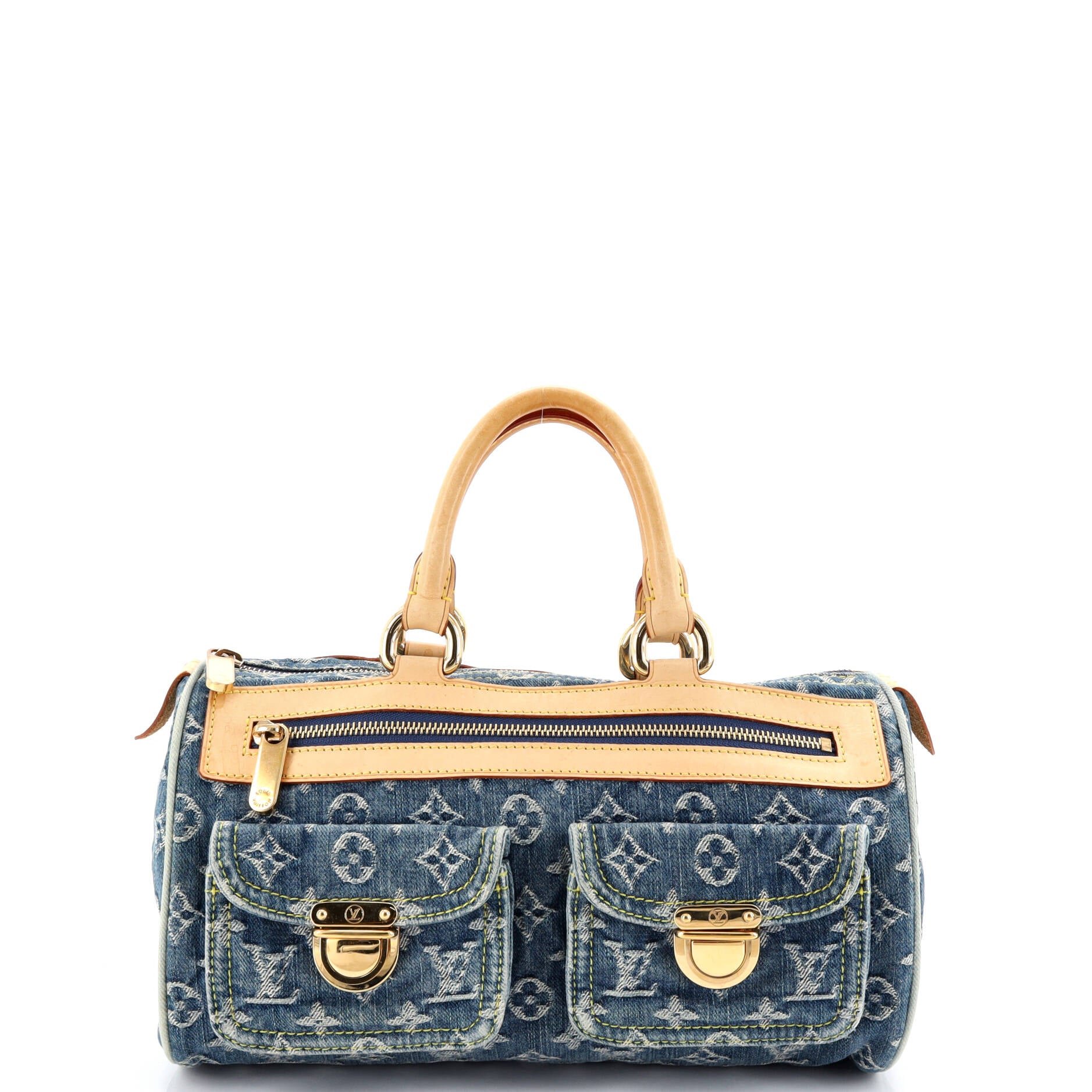 Louis Vuitton Neo Speedy Bag Denim