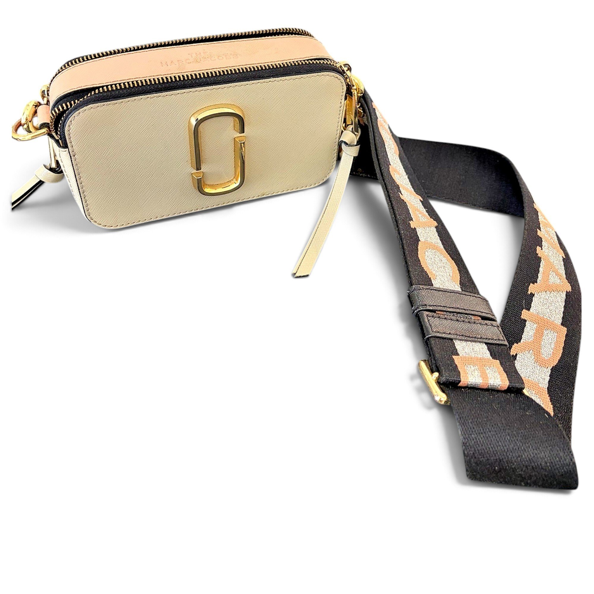 Snapshot leather crossbody bag