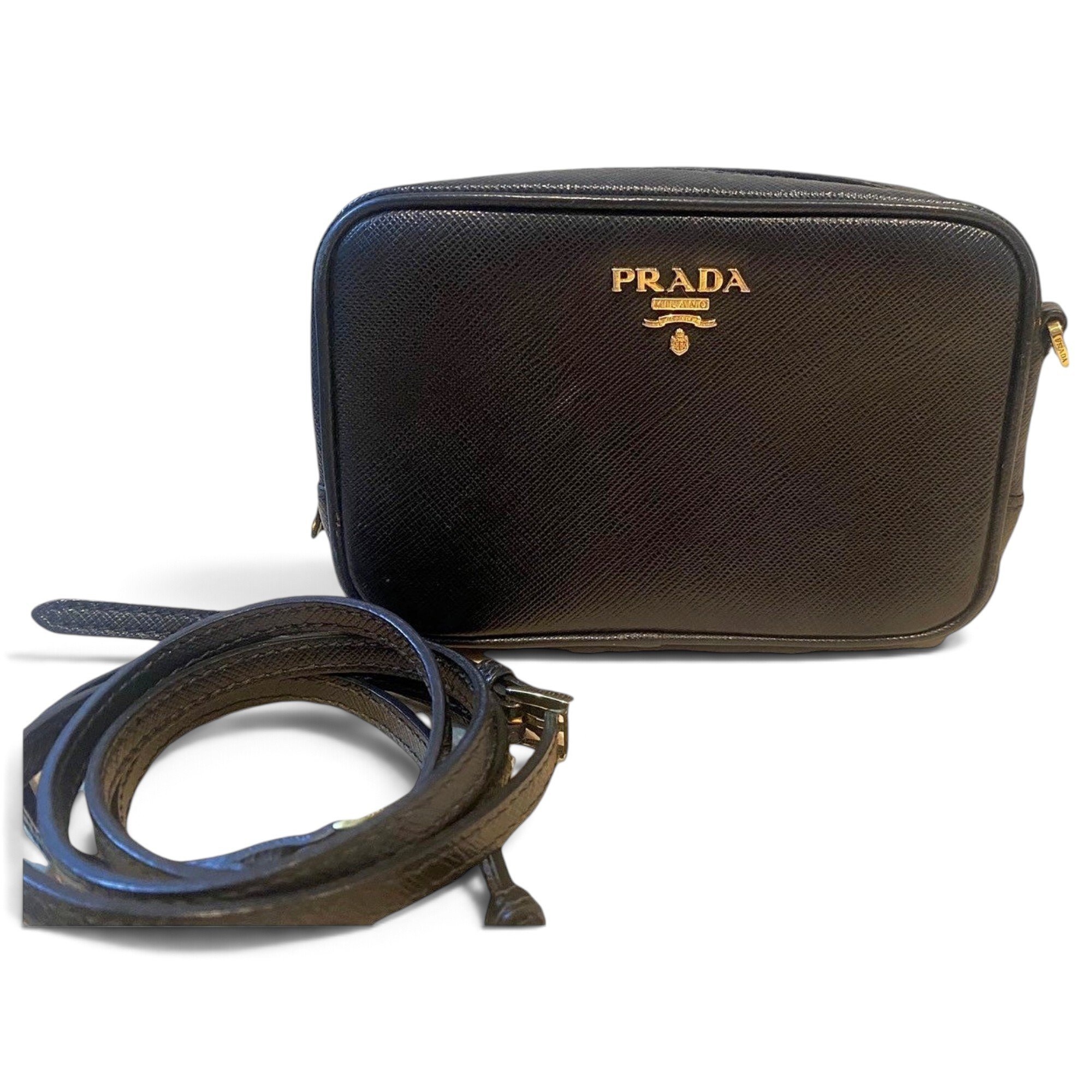 Leather crossbody bag