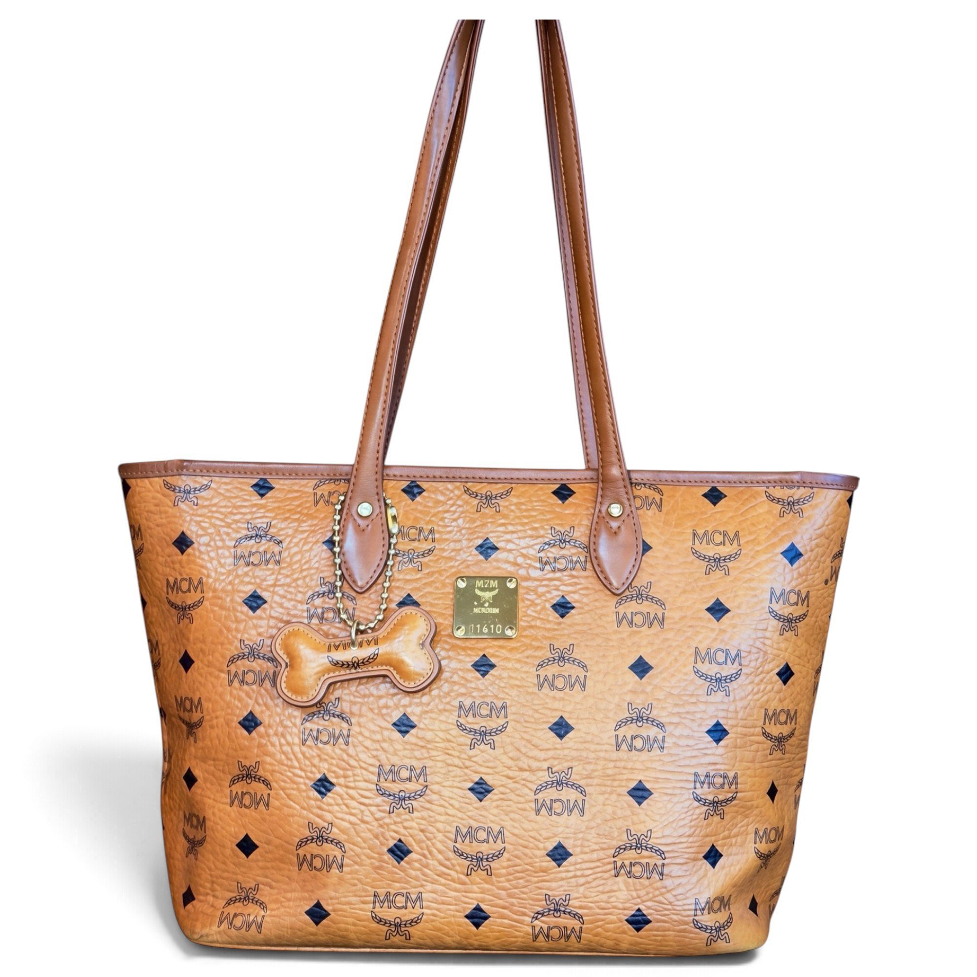 Leather tote