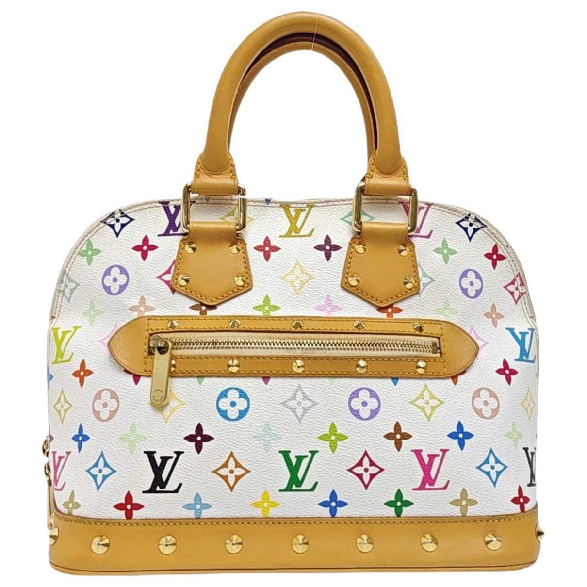 Alma leather handbag