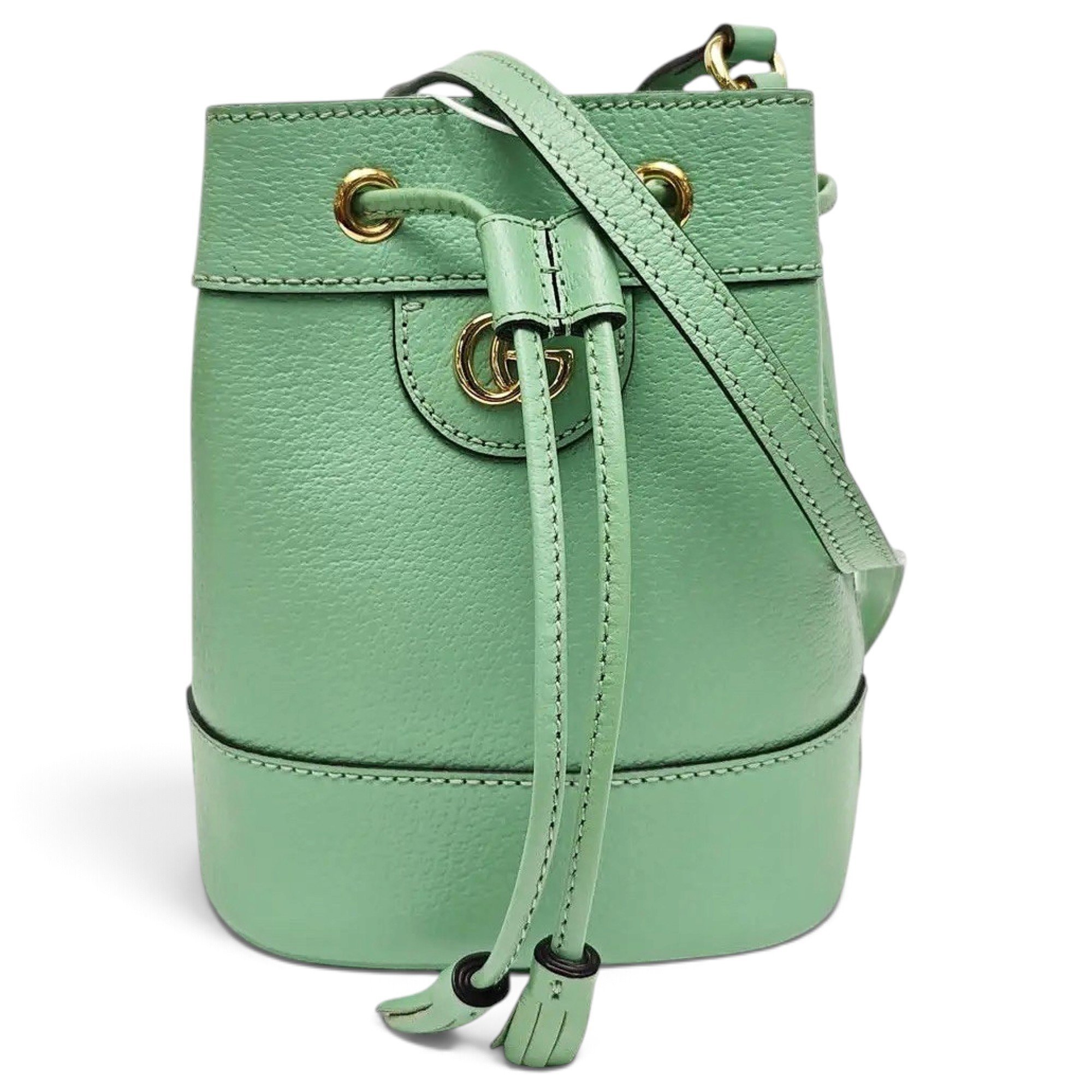 Ophidia Bucket leather crossbody bag