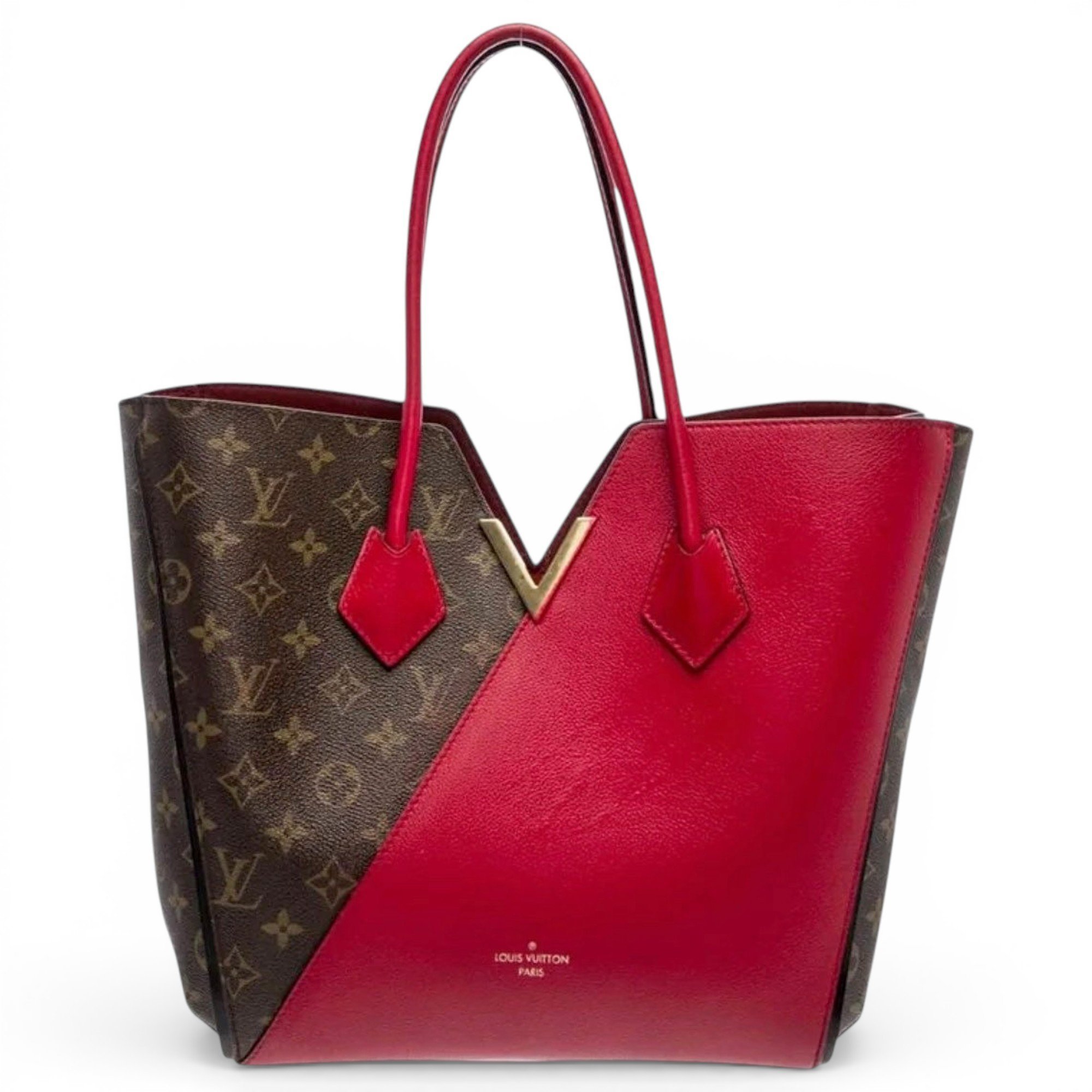 Kimono leather tote