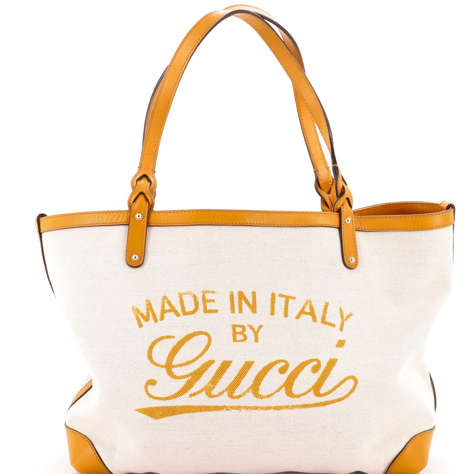 Craft Tote Canvas with Leather Medium
