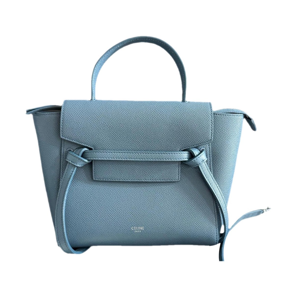 Belt leather handbag