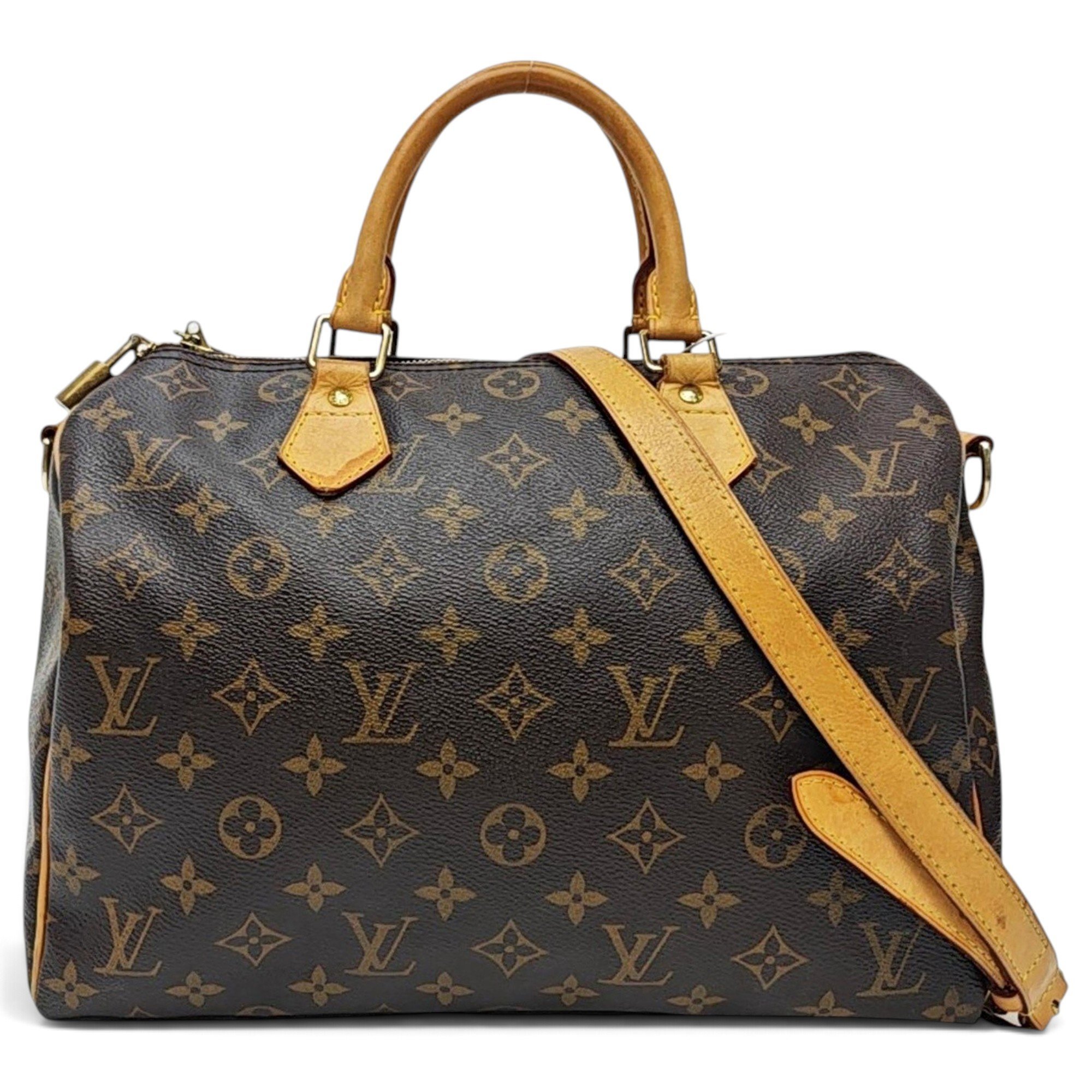 Nano Speedy / Mini HL leather handbag