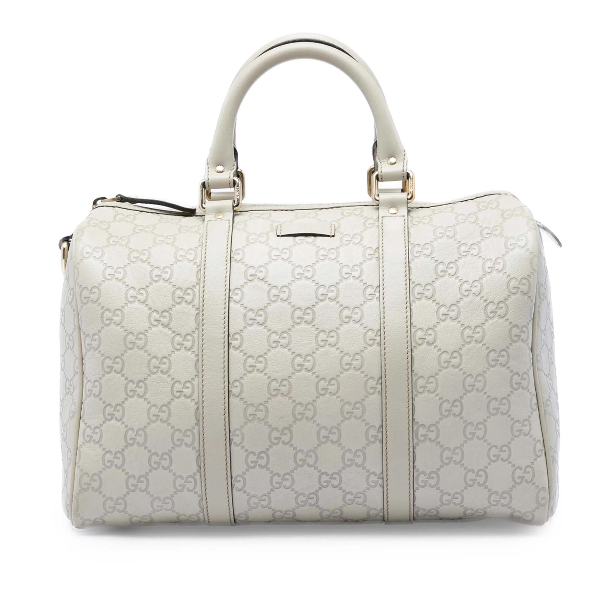 Boston leather bag