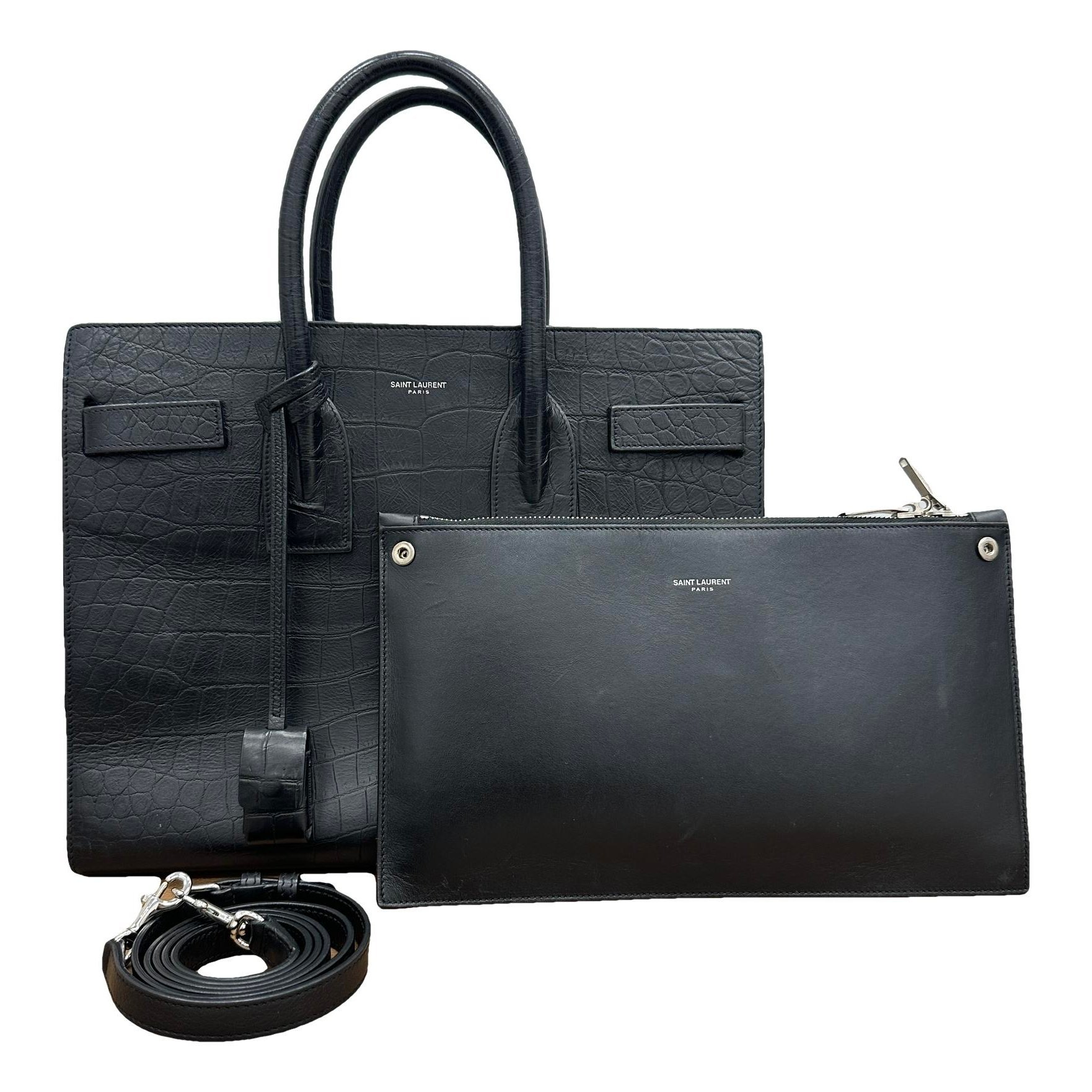 Sac de Jour leather handbag