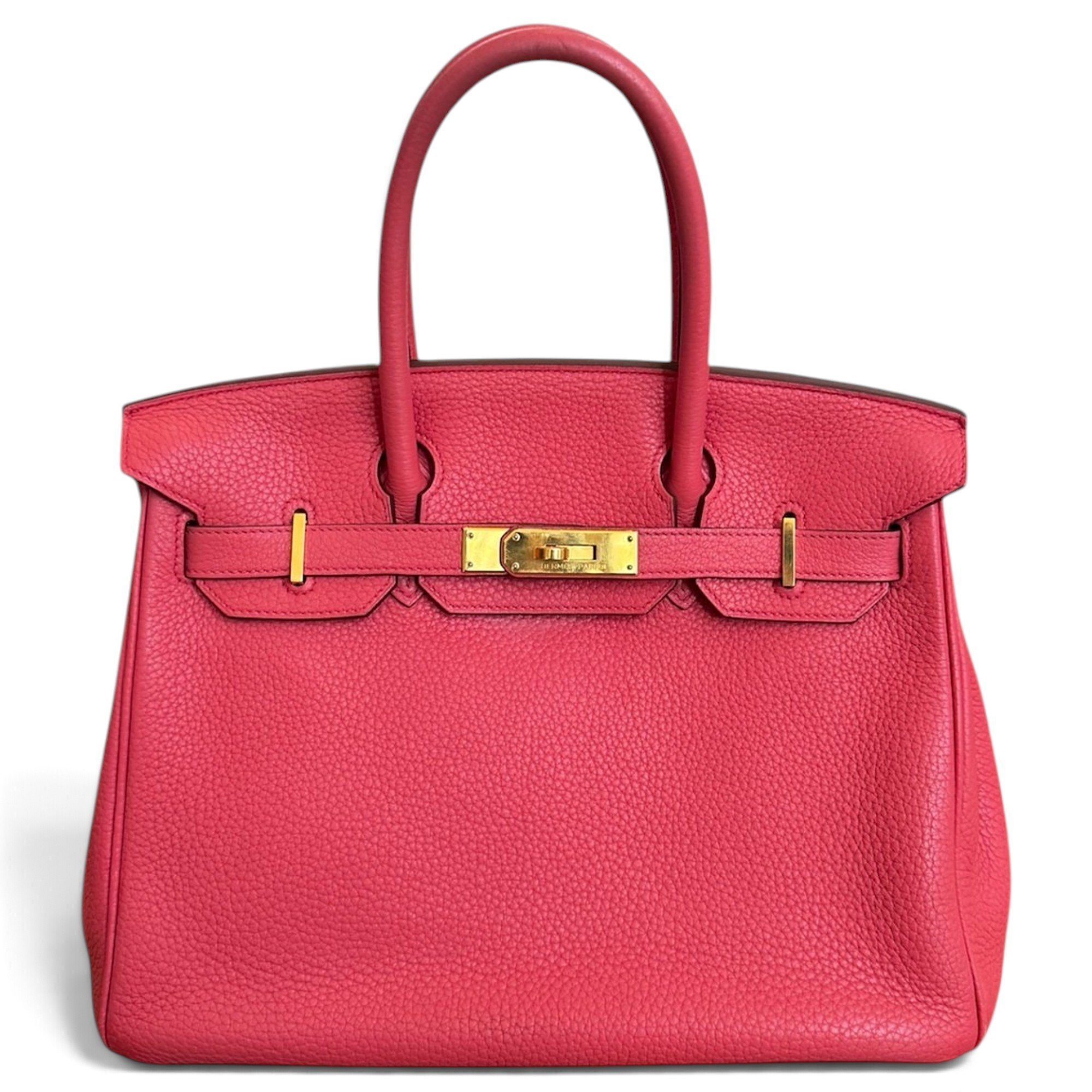 Birkin 30 leather handbag