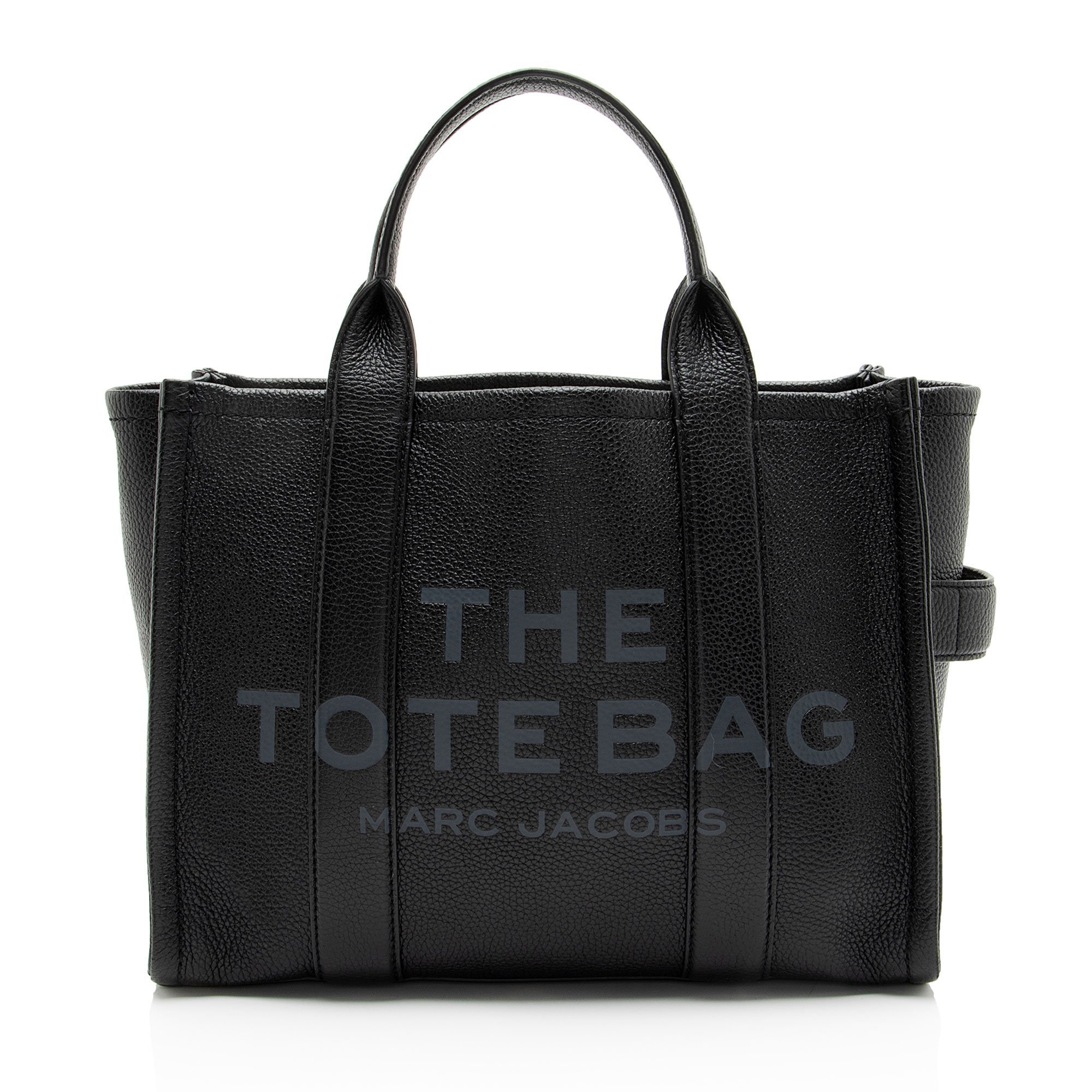 Leather tote
