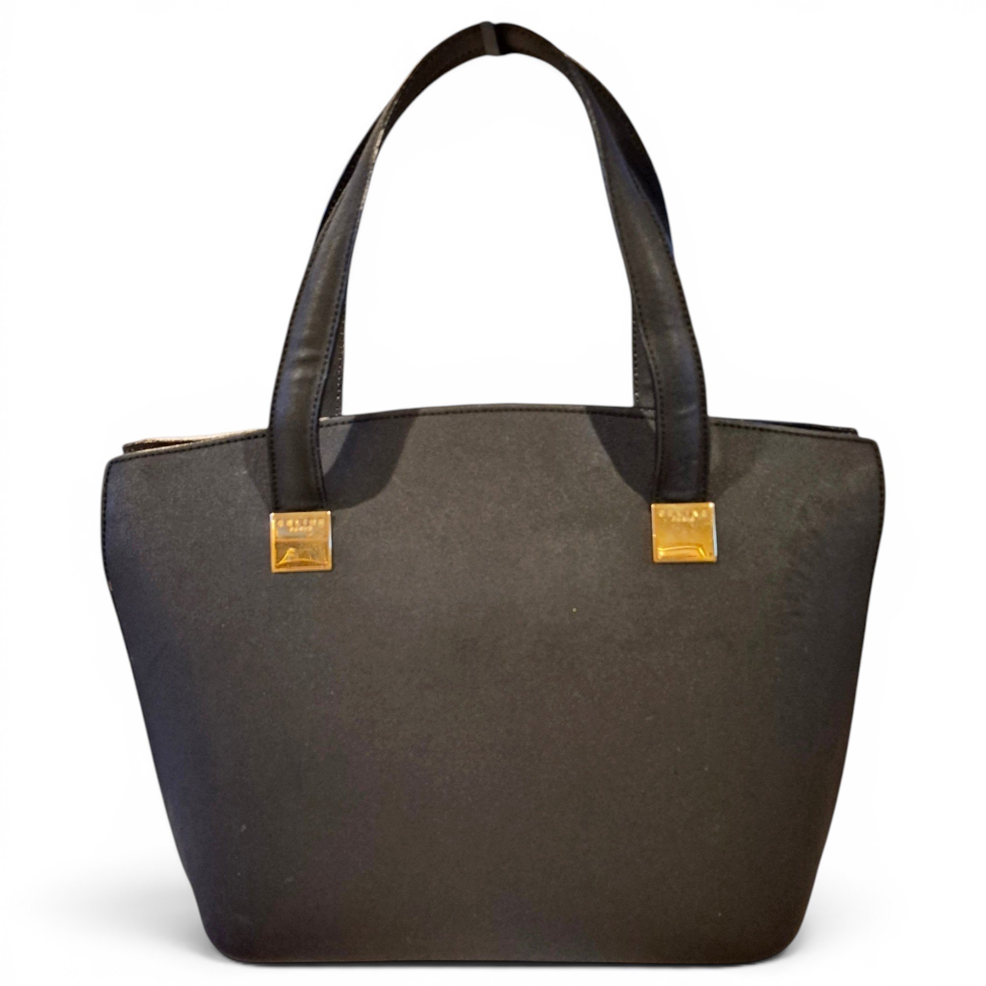 Leather tote