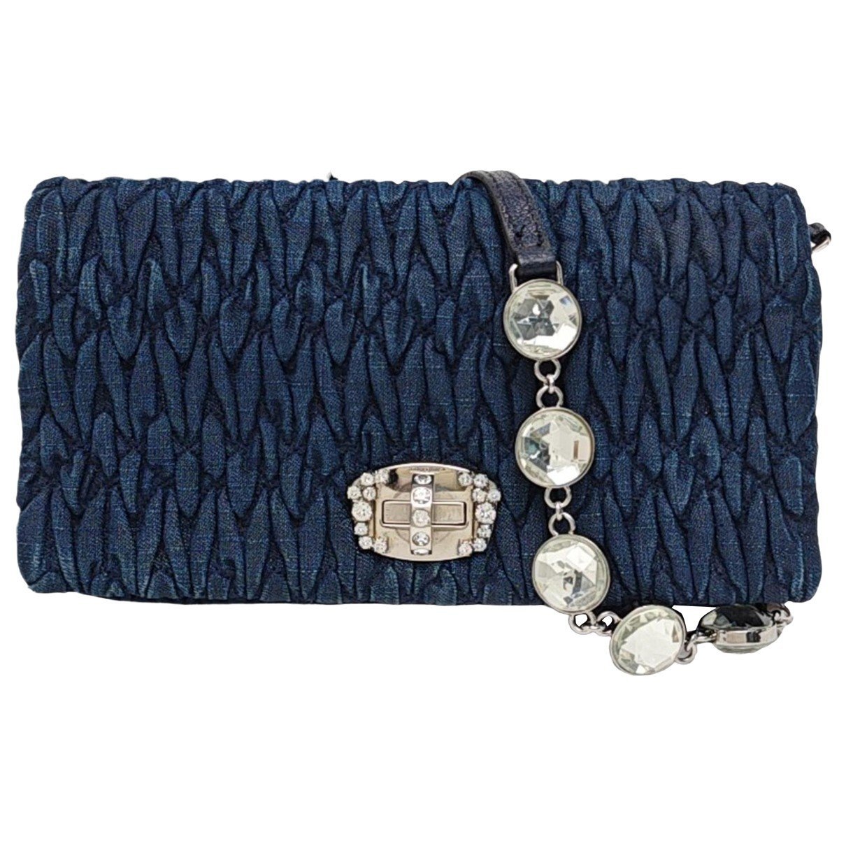 Miu Crystal crossbody bag