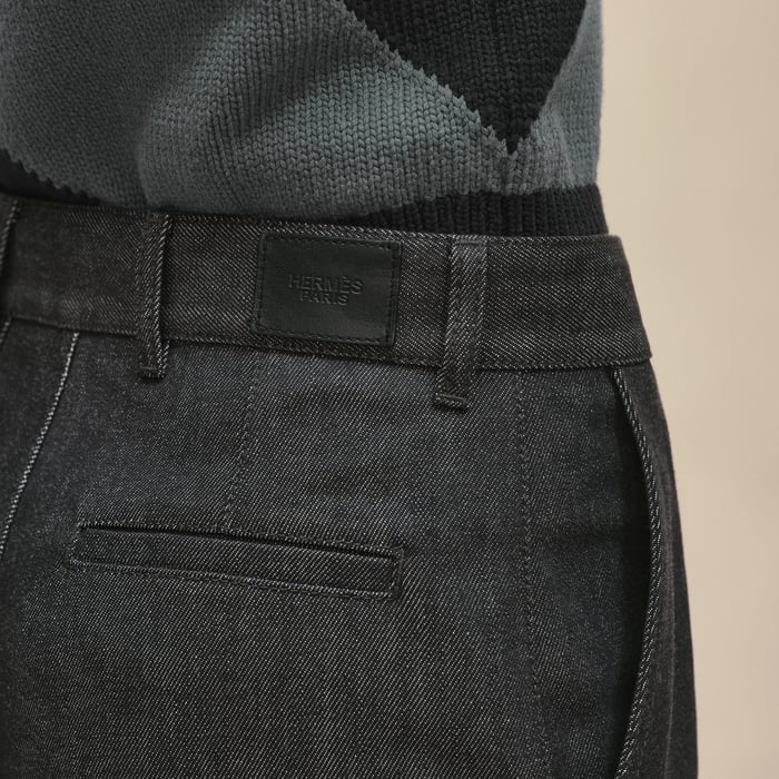 Gris Carbone Straight Leg Pants