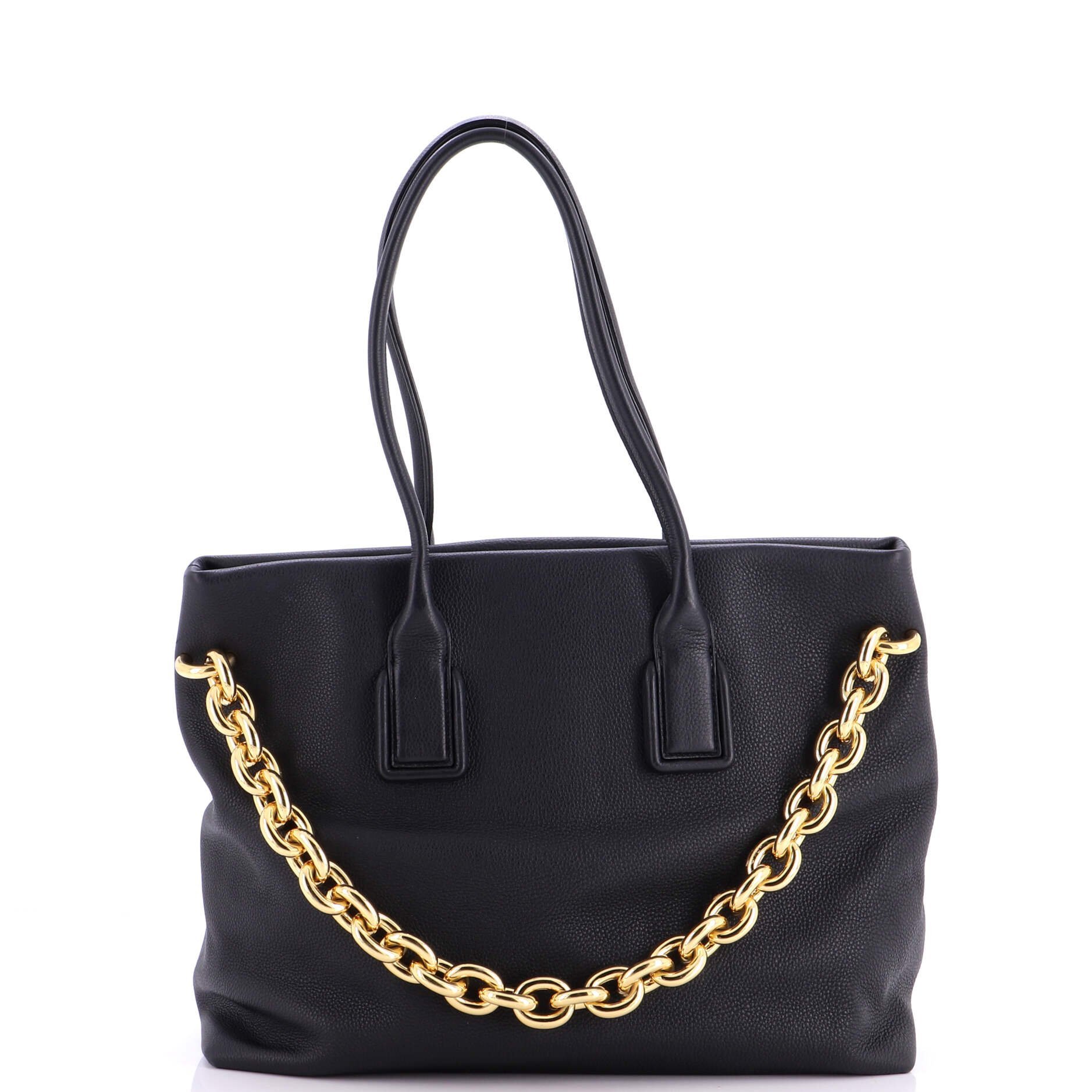 Leather tote