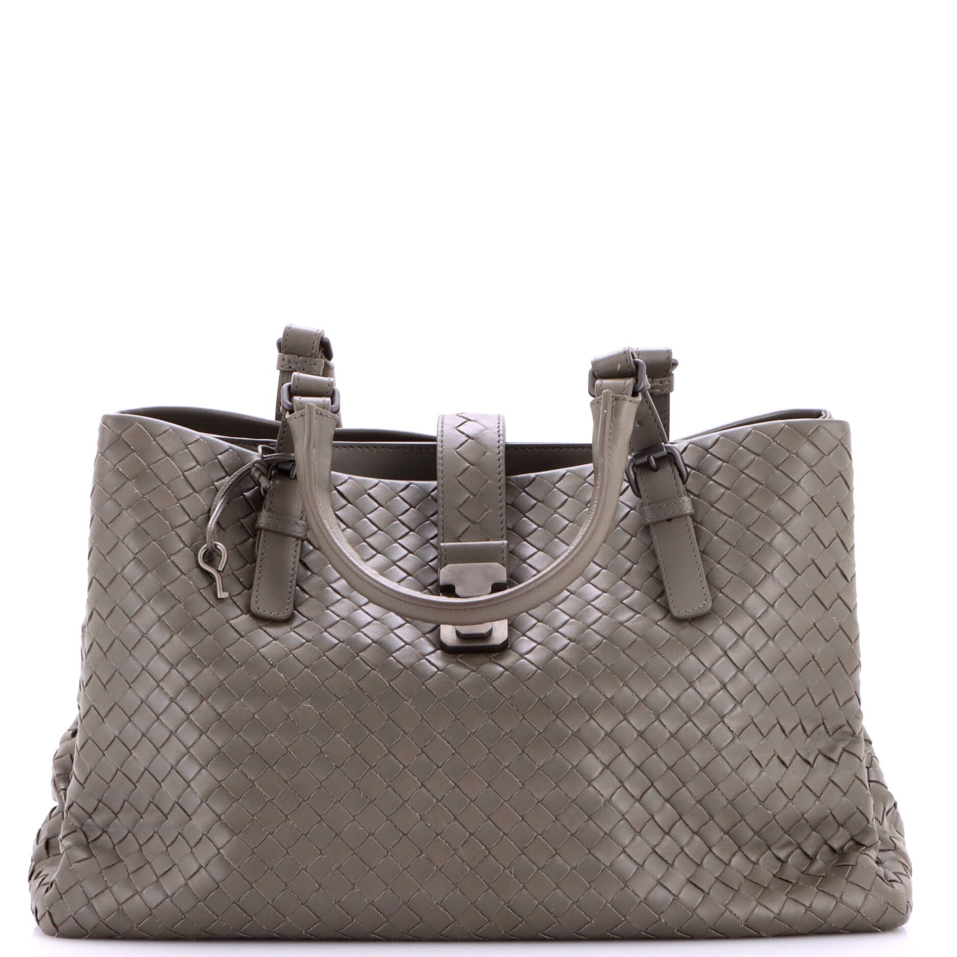 Roma Bag Intrecciato Nappa Medium