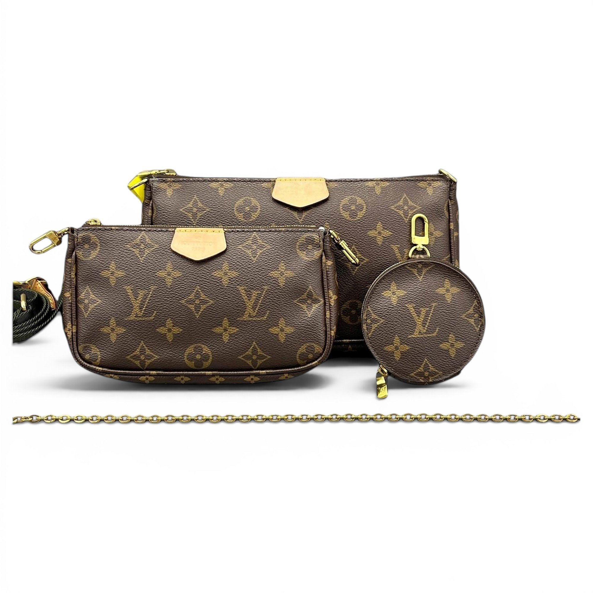 Multi Pochette Accessoires leather handbag
