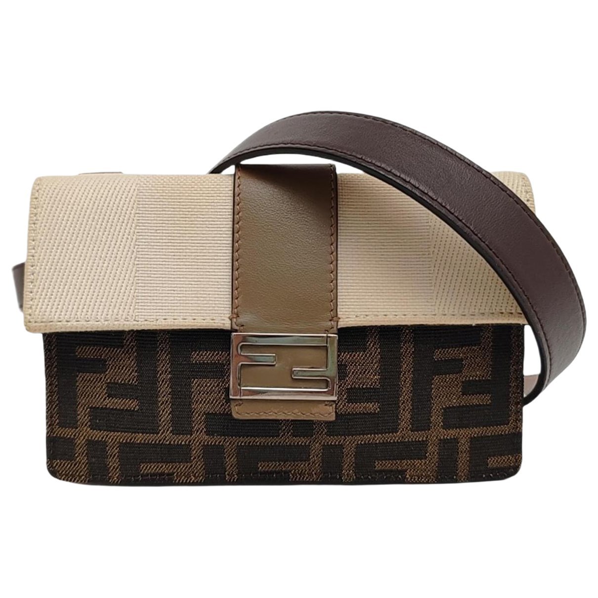 Baguette cloth crossbody bag