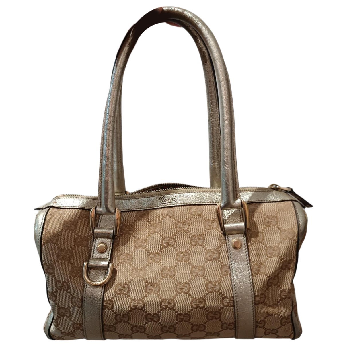 Gucci Boston leather bowling bag