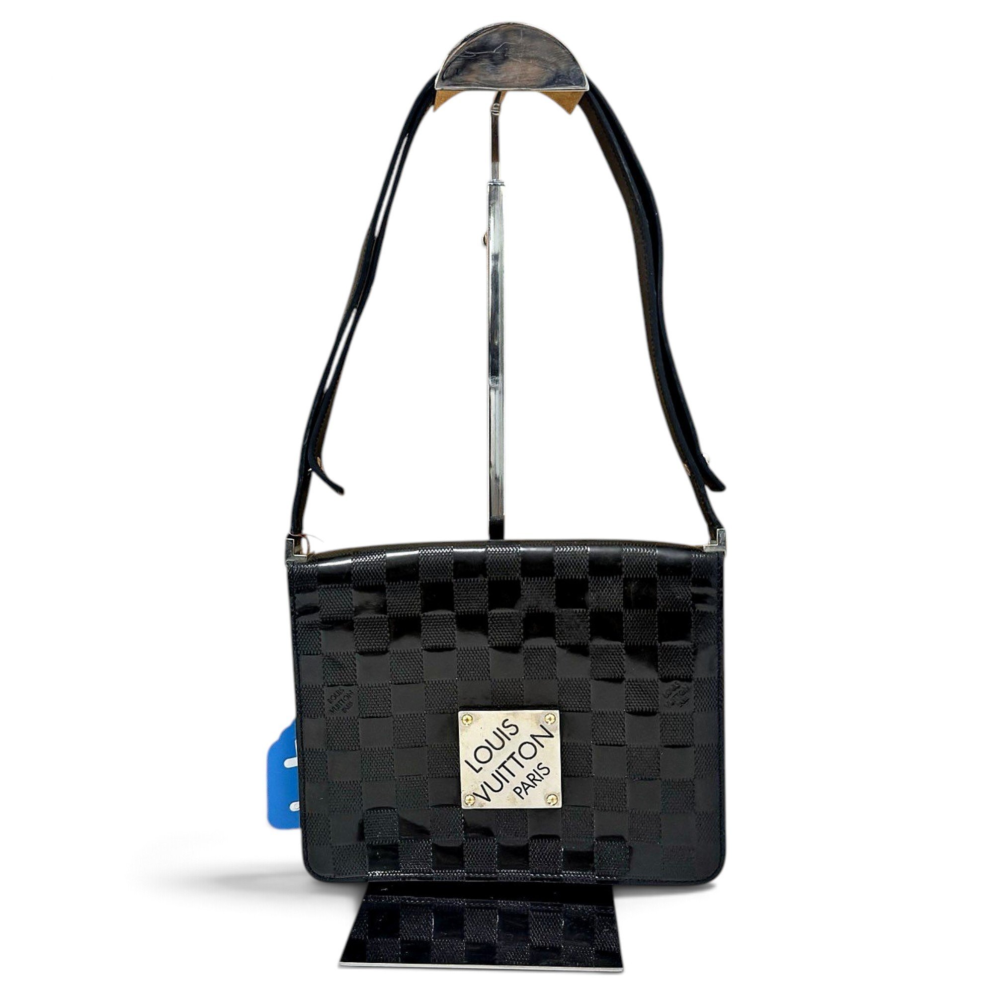 Cabaret patent leather handbag
