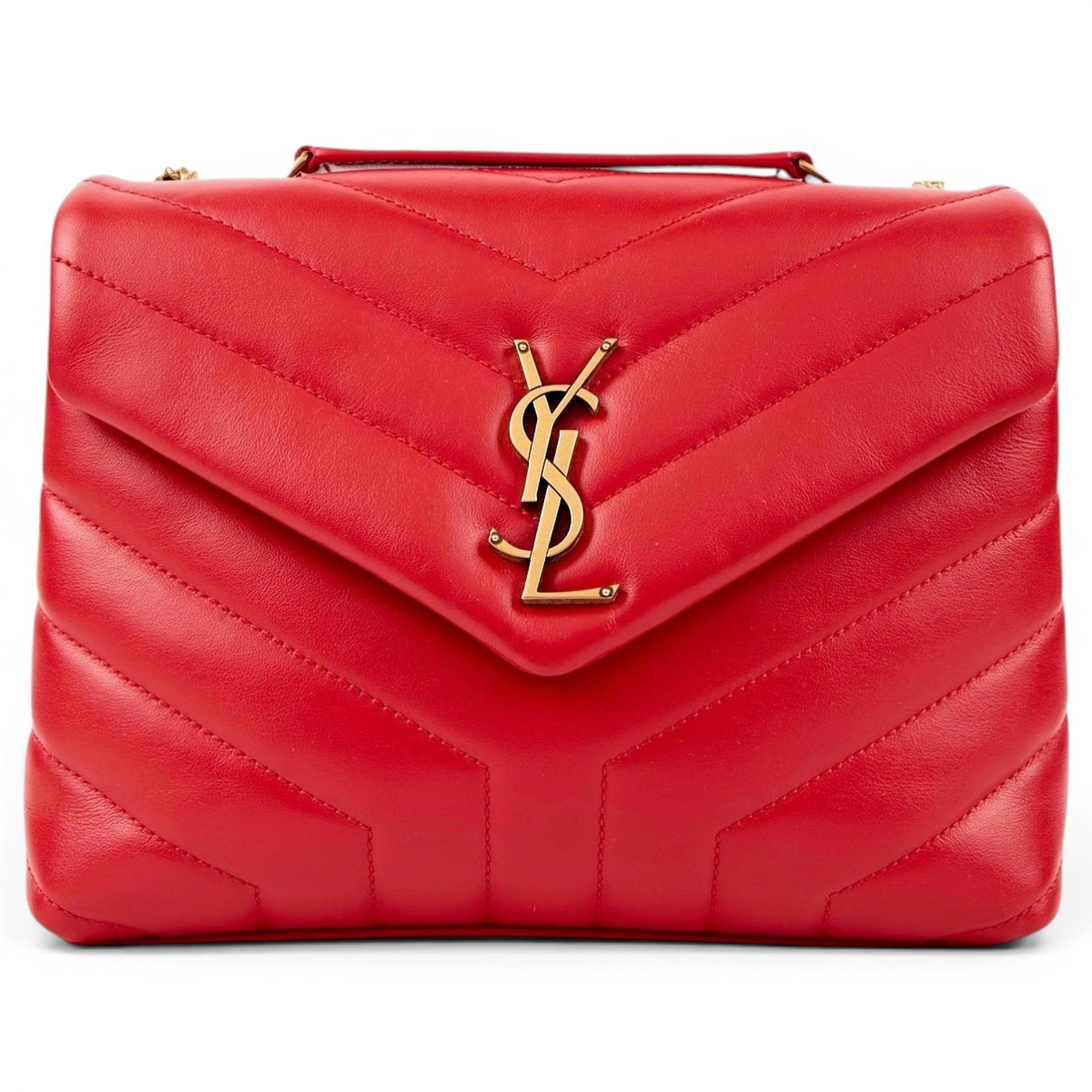 Loulou leather crossbody bag