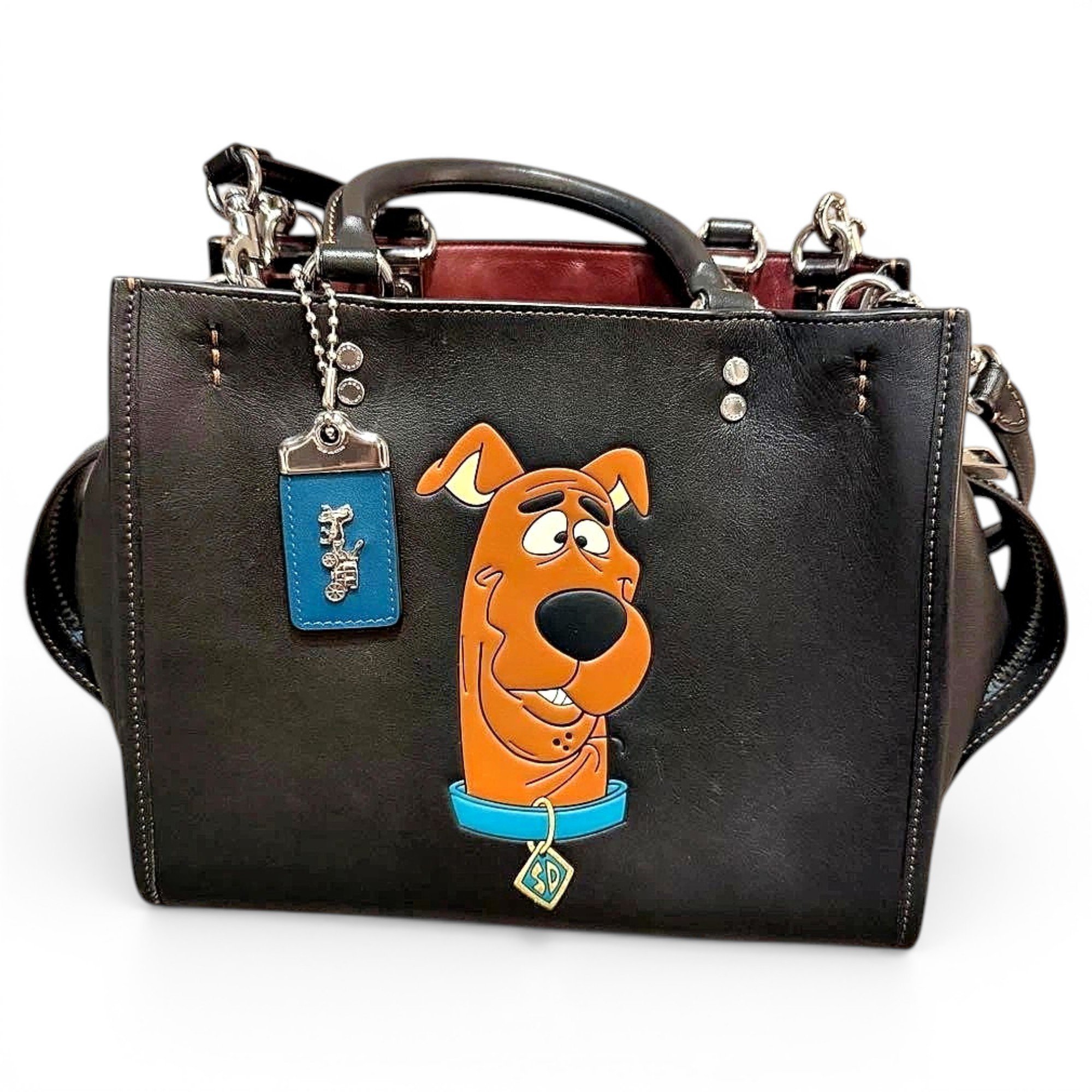 Leather handbag