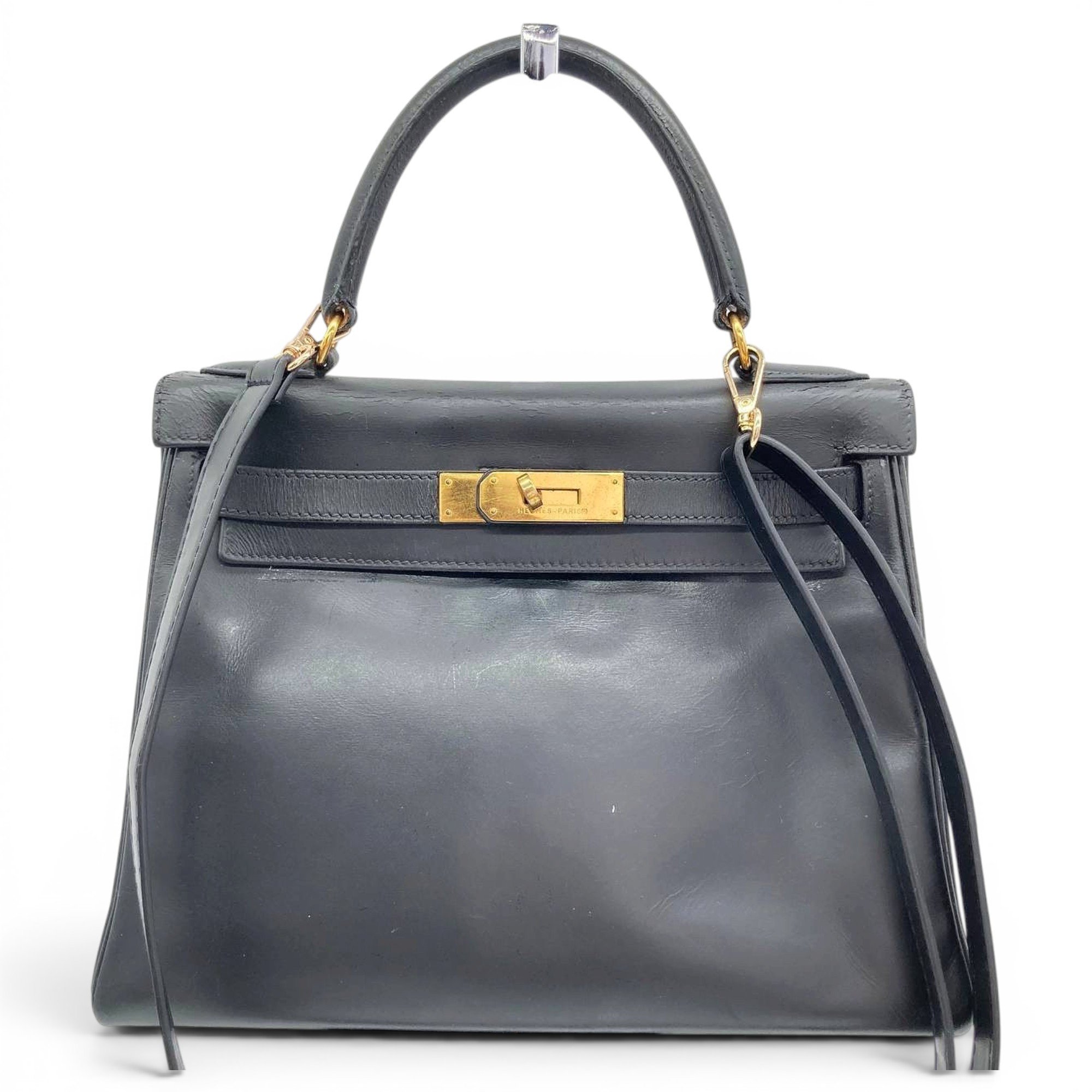 Kelly 28 leather handbag