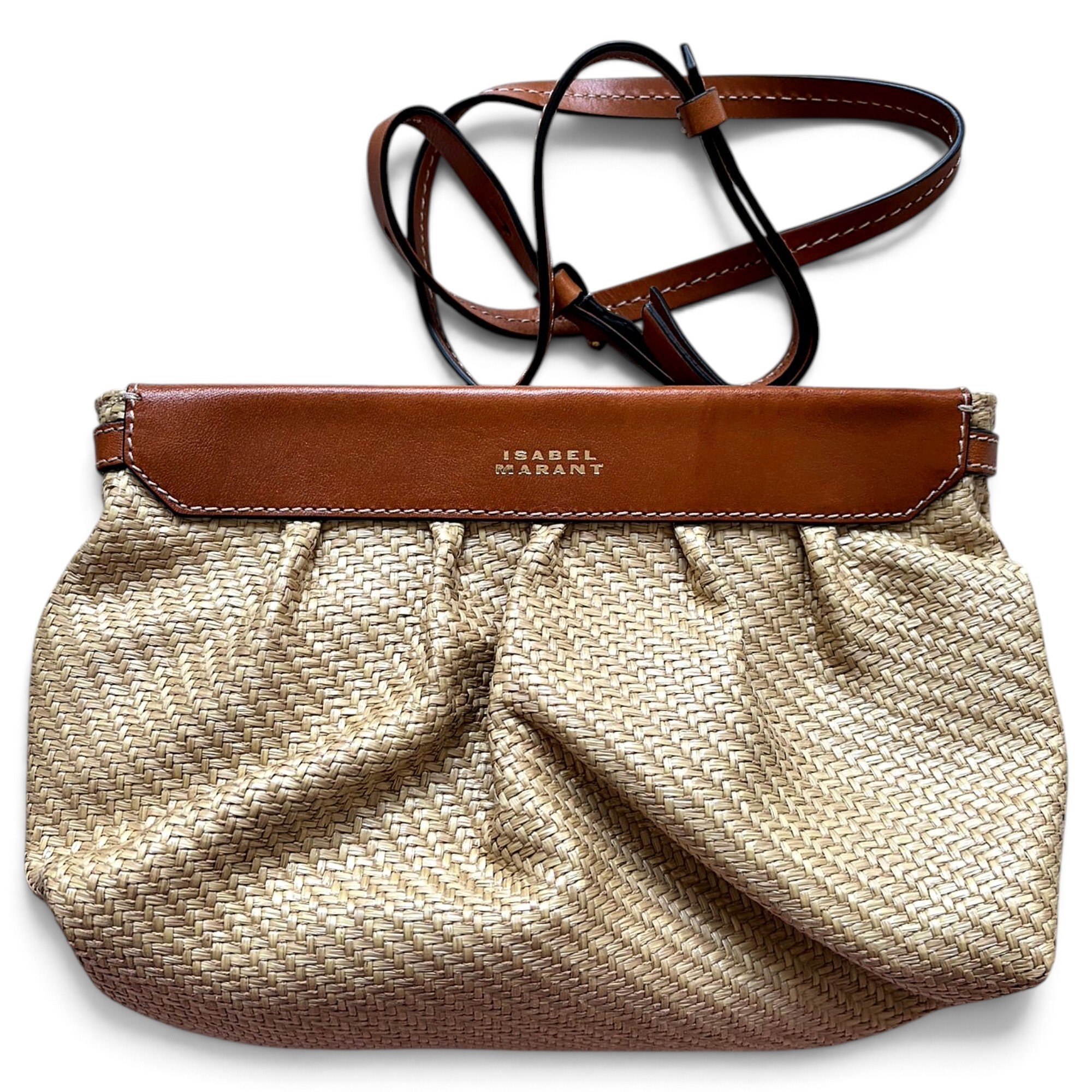 Leather crossbody bag