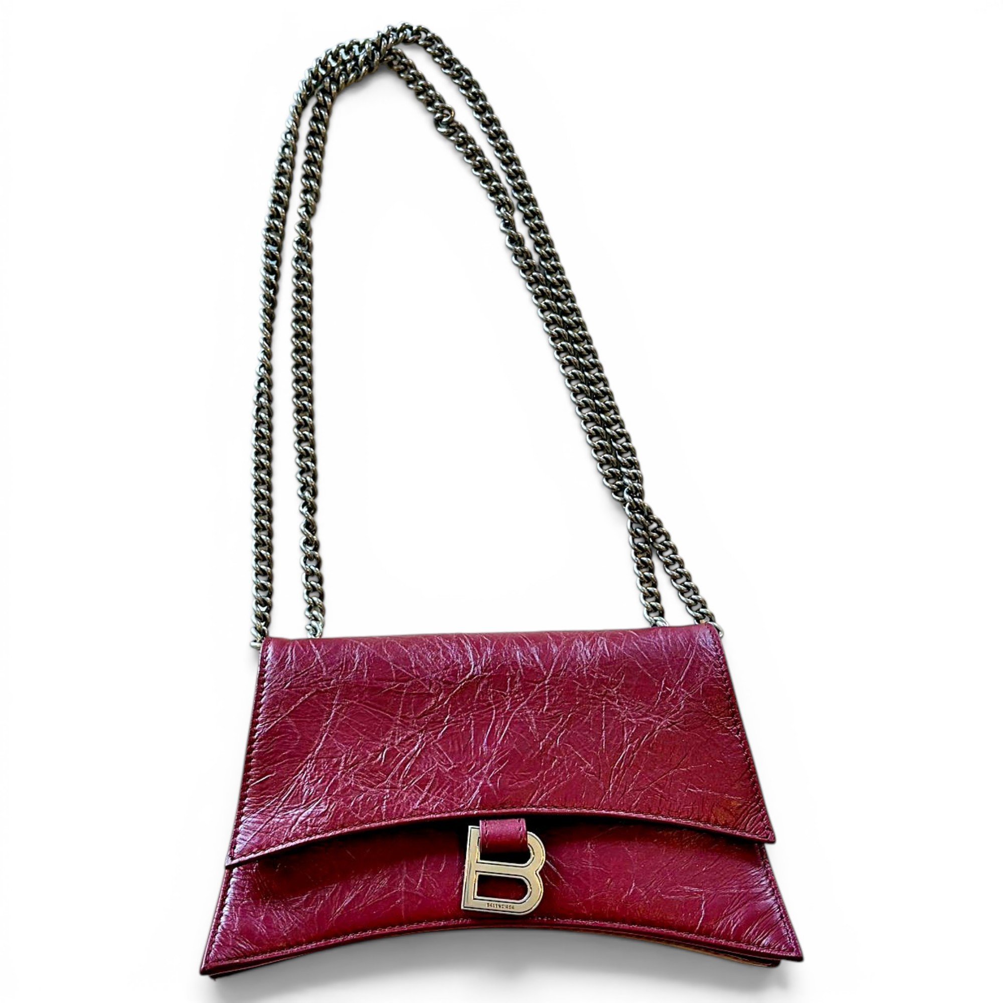 Balenciaga Crush leather handbag