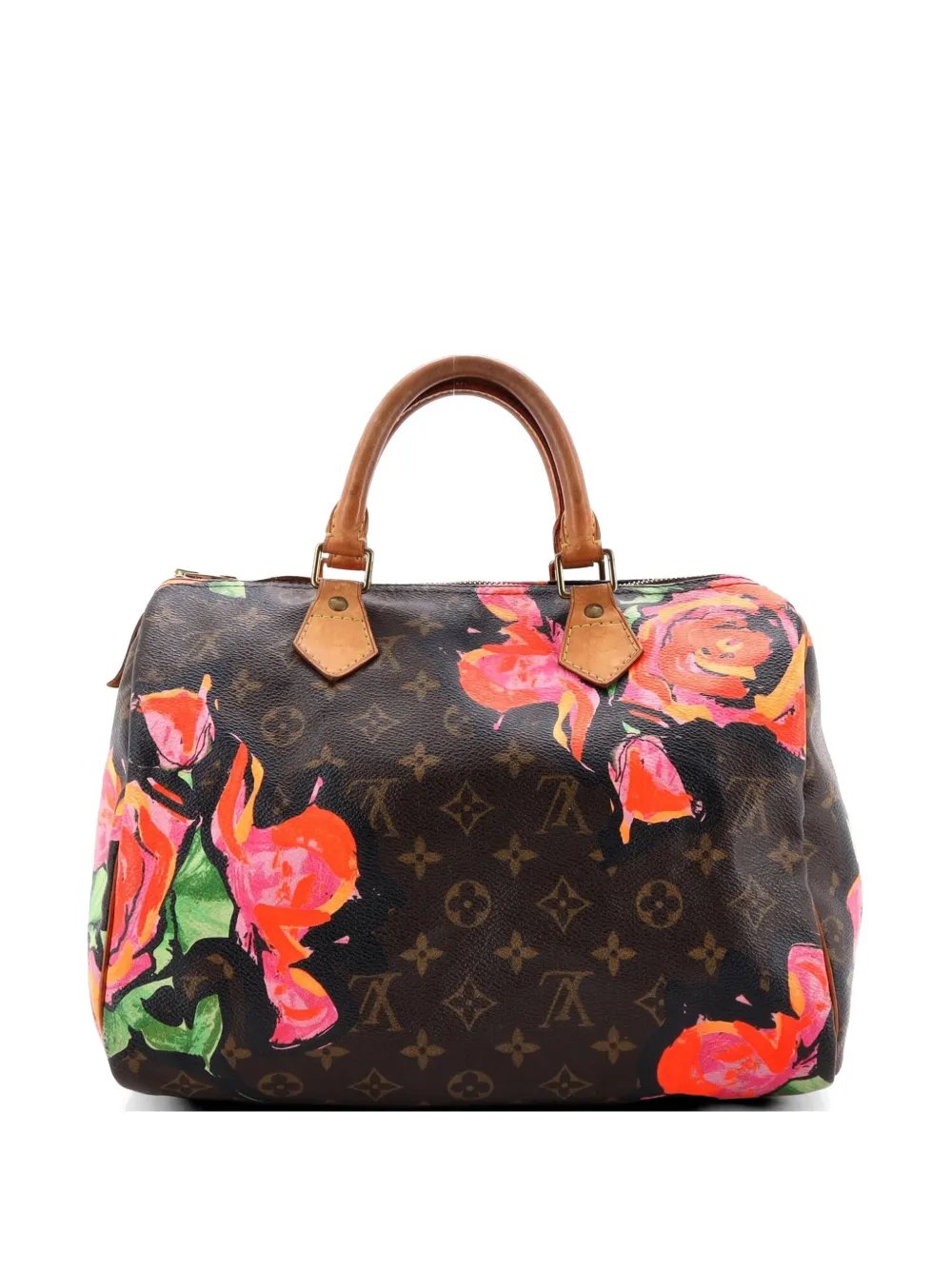Speedy Limited Edition Monogram Roses 30 handbag