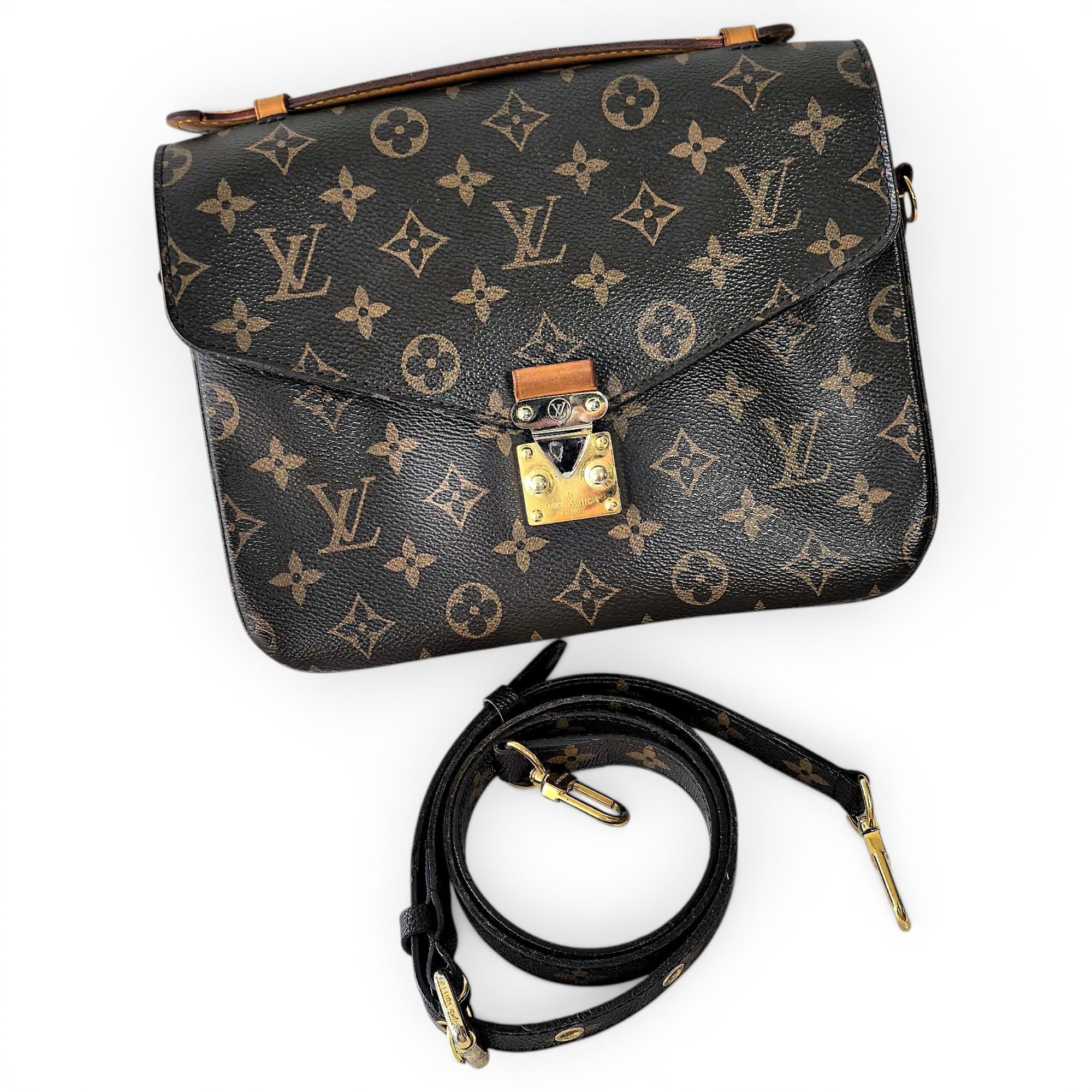 Metis leather crossbody bag