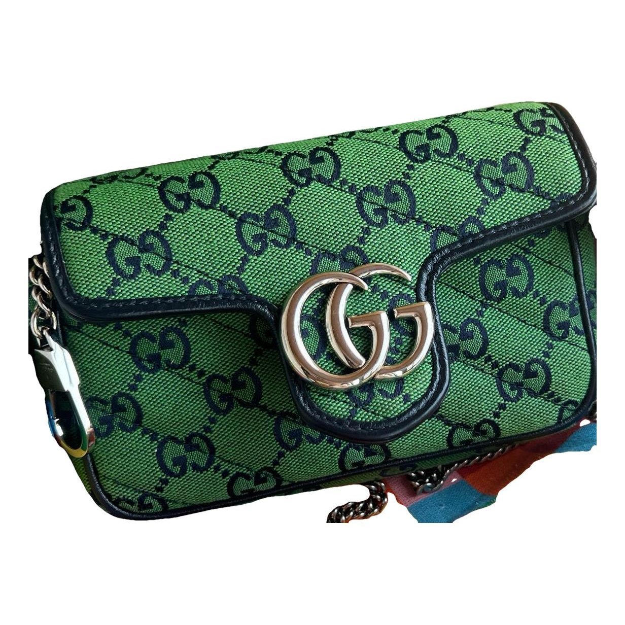 GG Marmont Flap leather crossbody bag