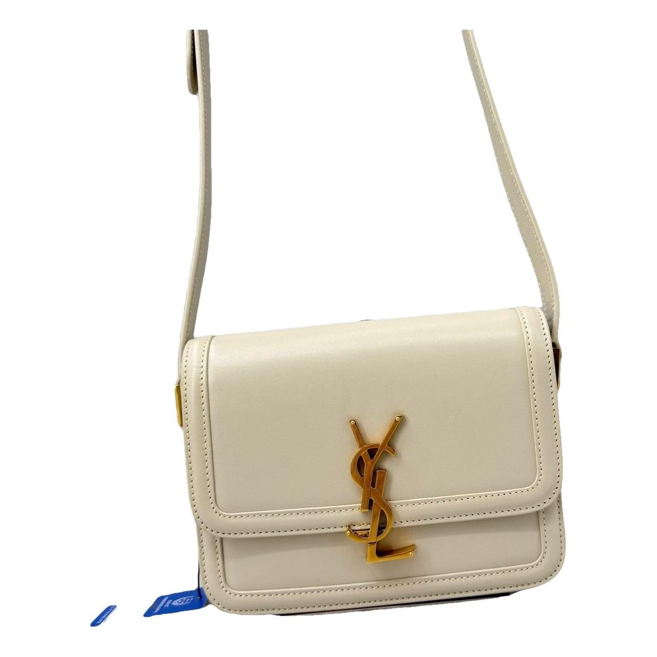 Solférino leather handbag