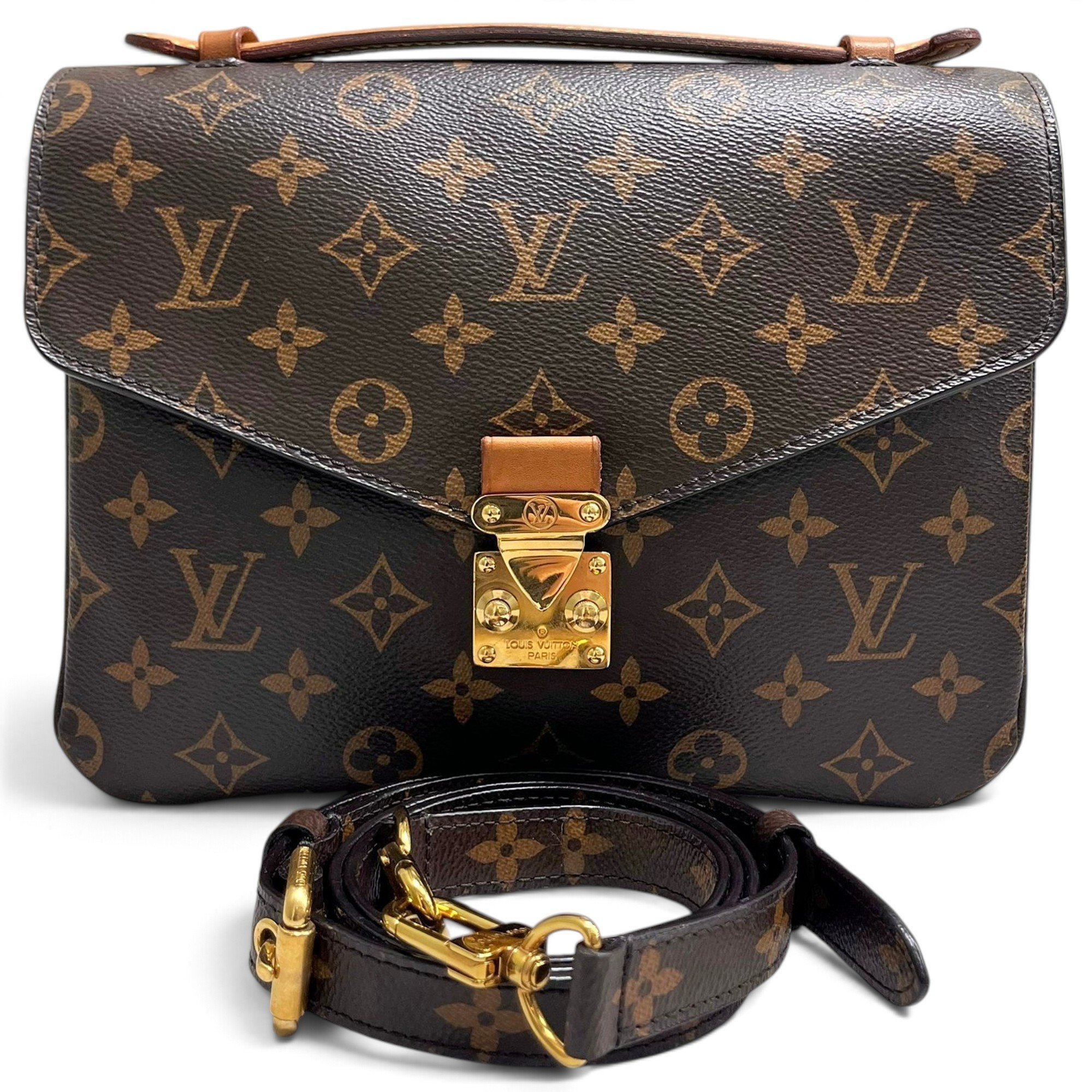 Louis Vuitton Metis leather handbag