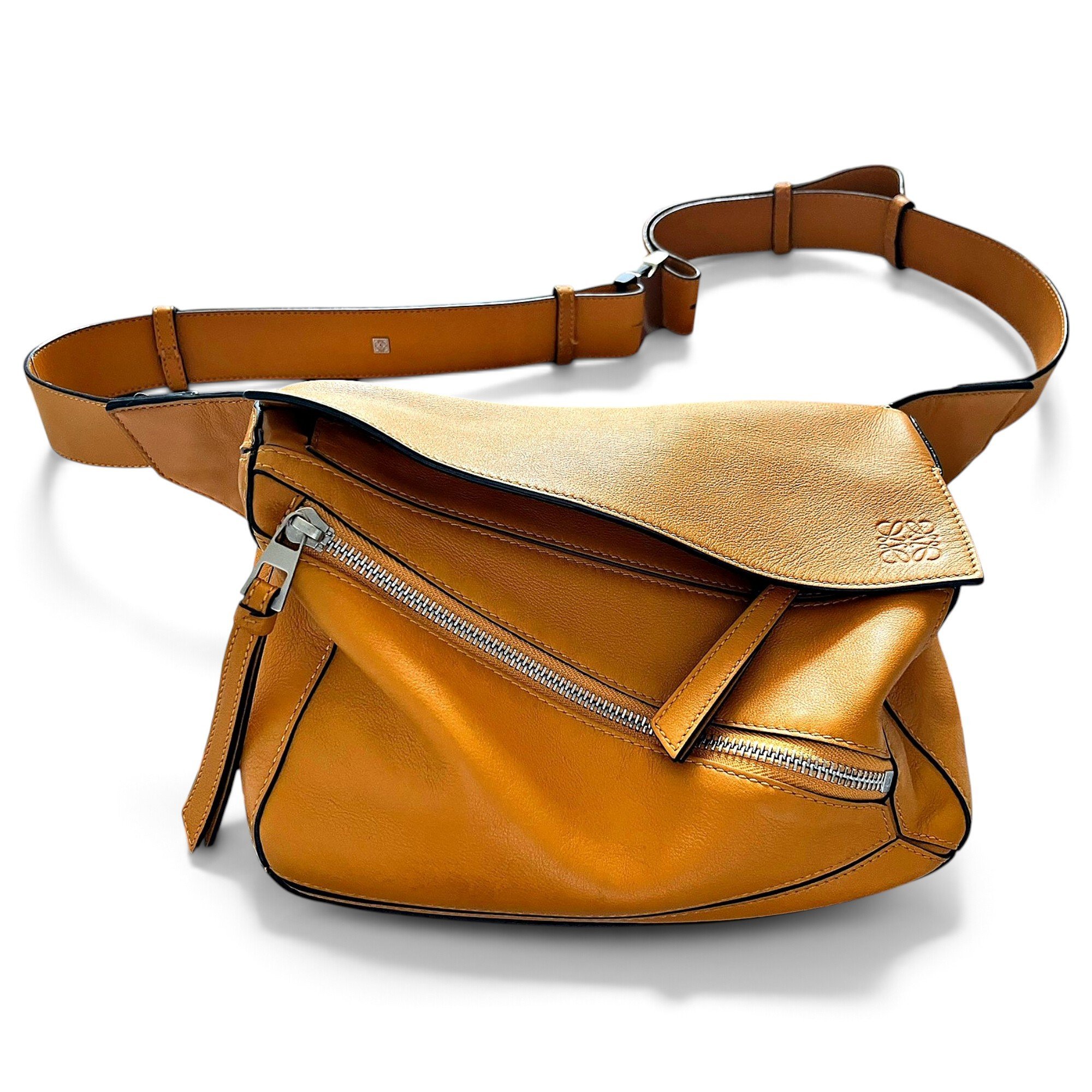 Puzzle Bumbag leather crossbody bag