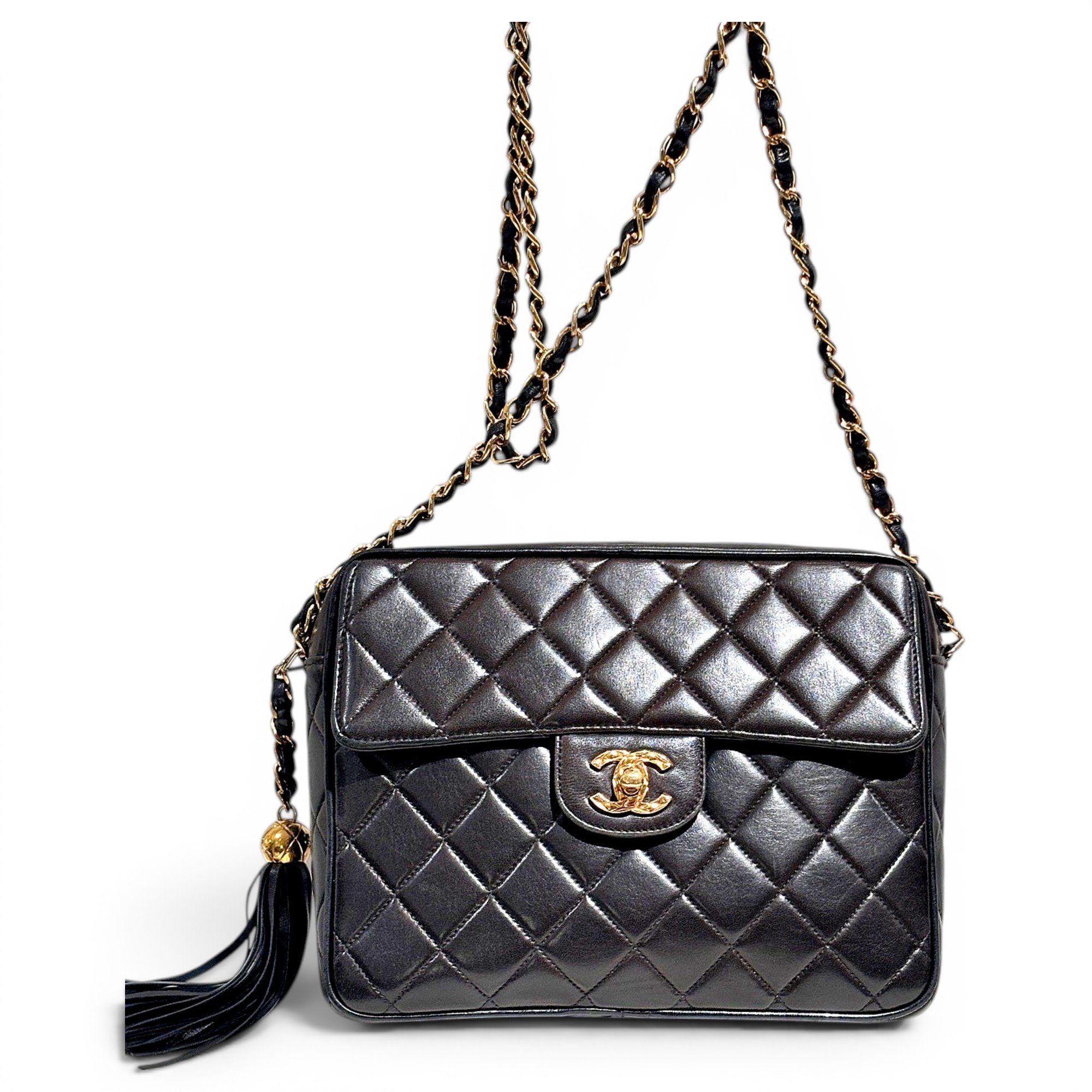 Leather crossbody bag
