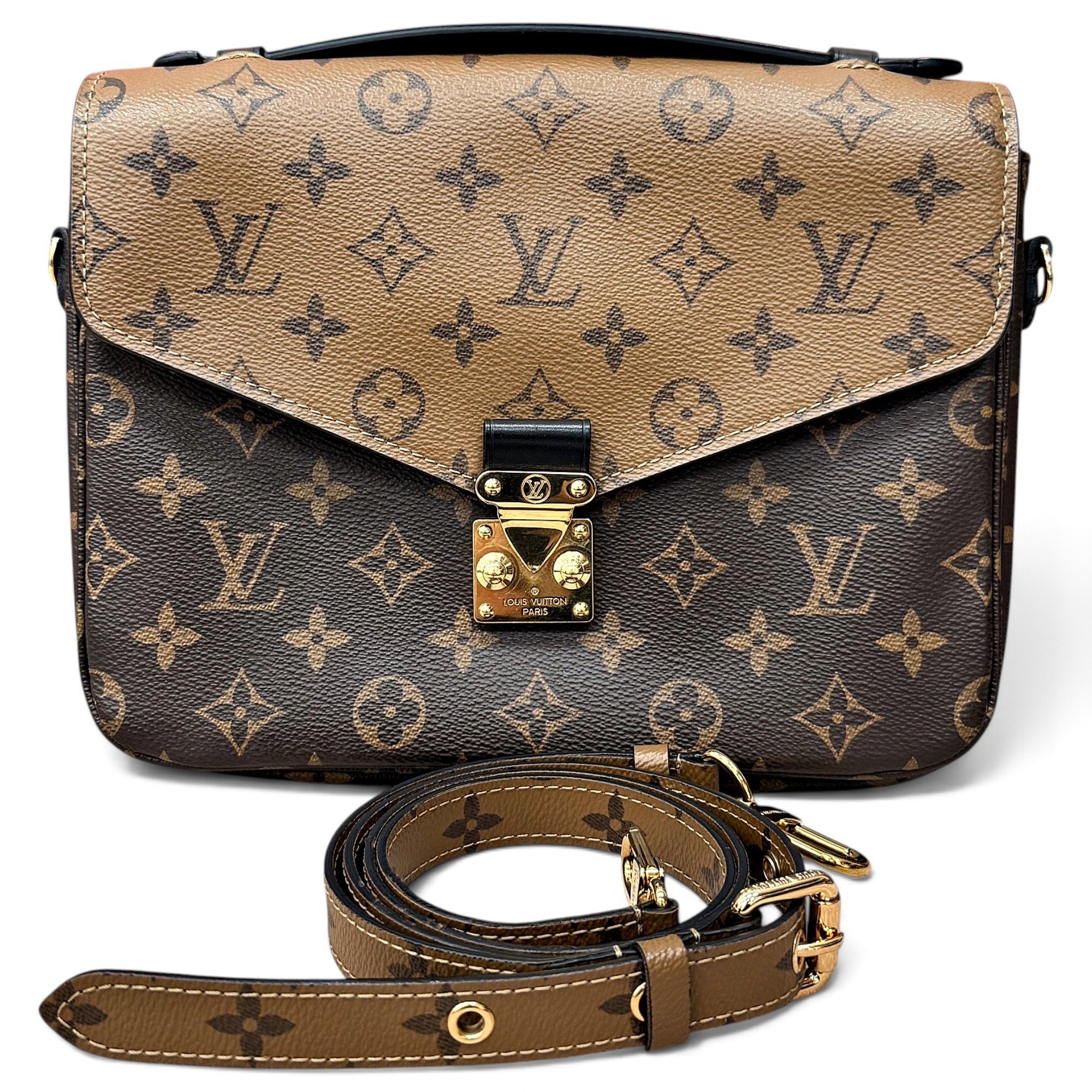 Metis leather handbag