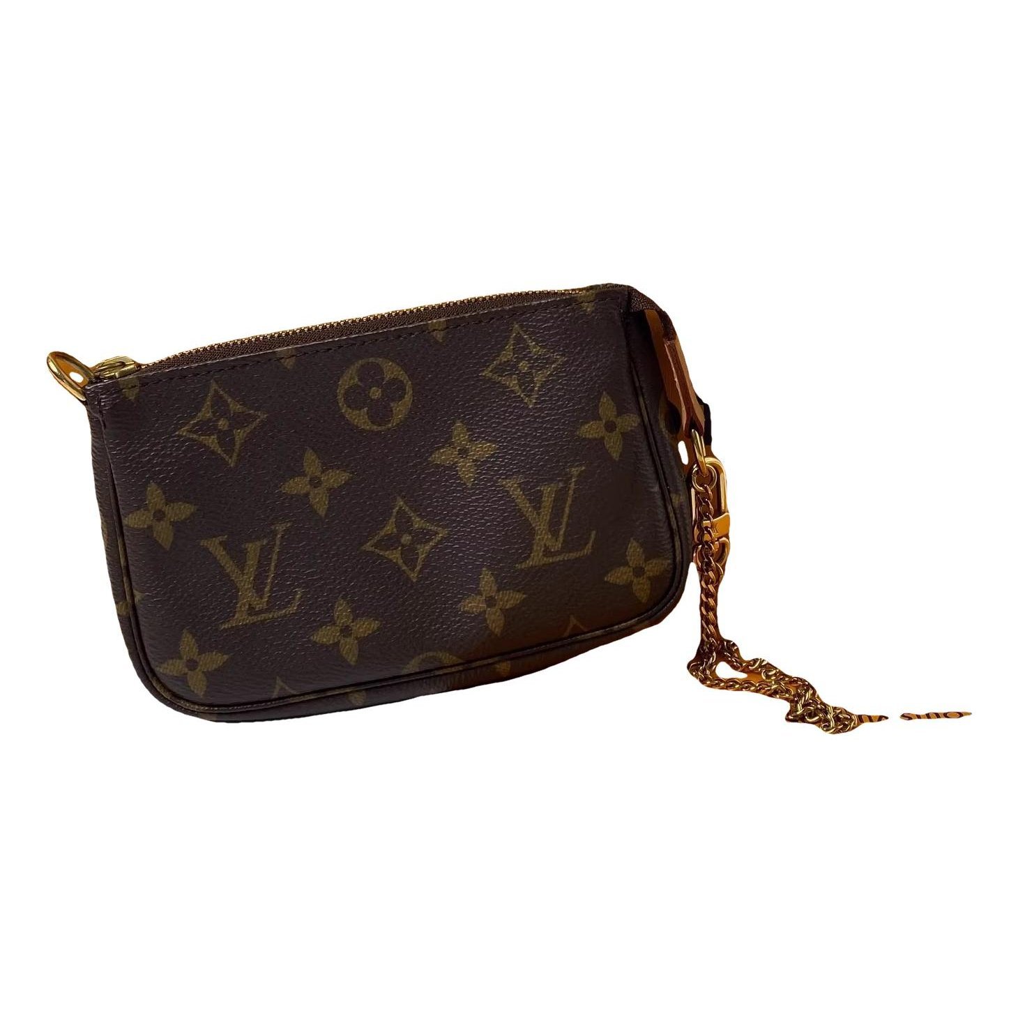 Pochette Accessoire leather handbag