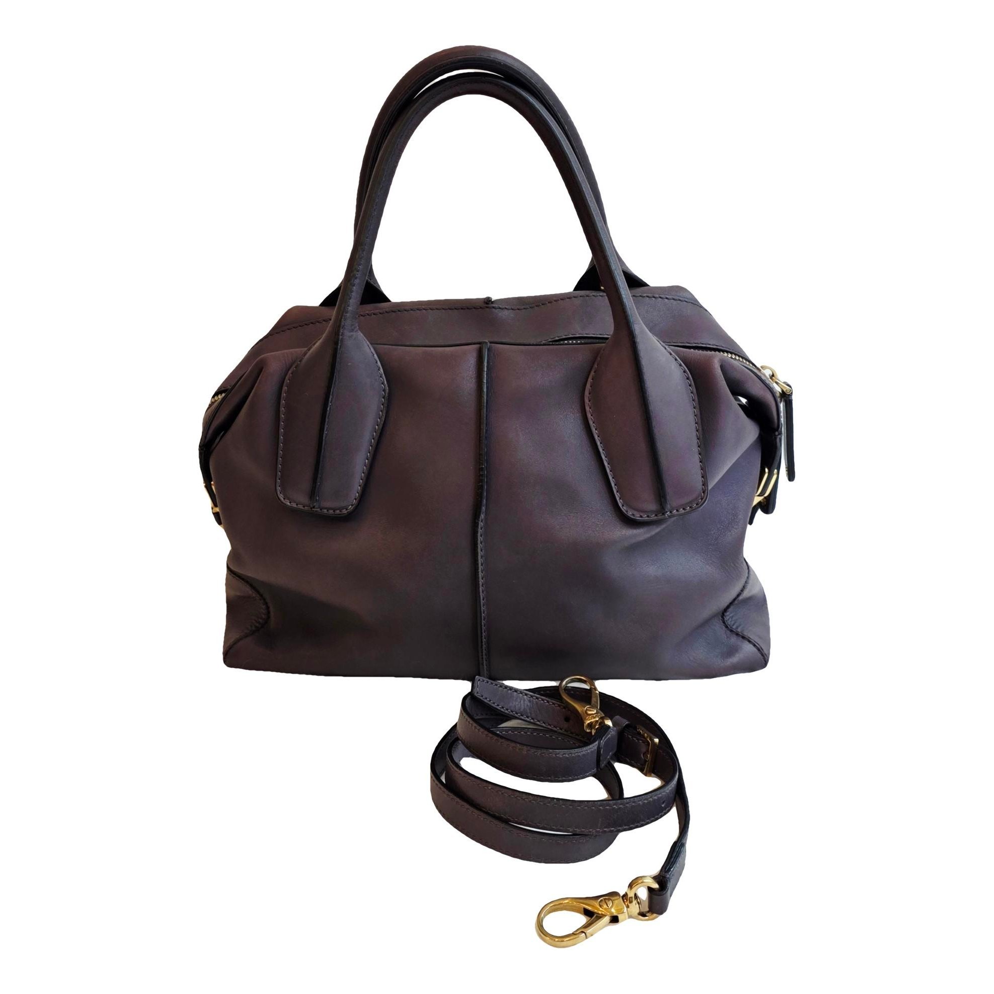 D Bag leather tote