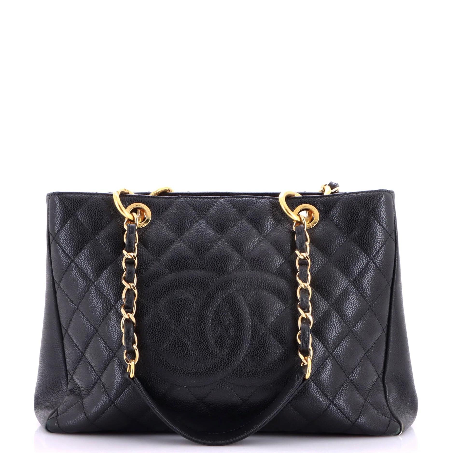 Classic CC Shopping leather tote