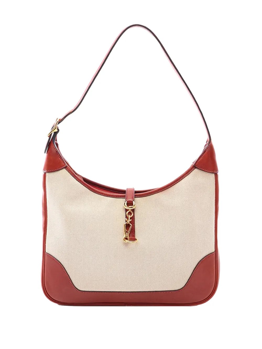 Hermes 2002 Toile Trim 31 shoulder bag