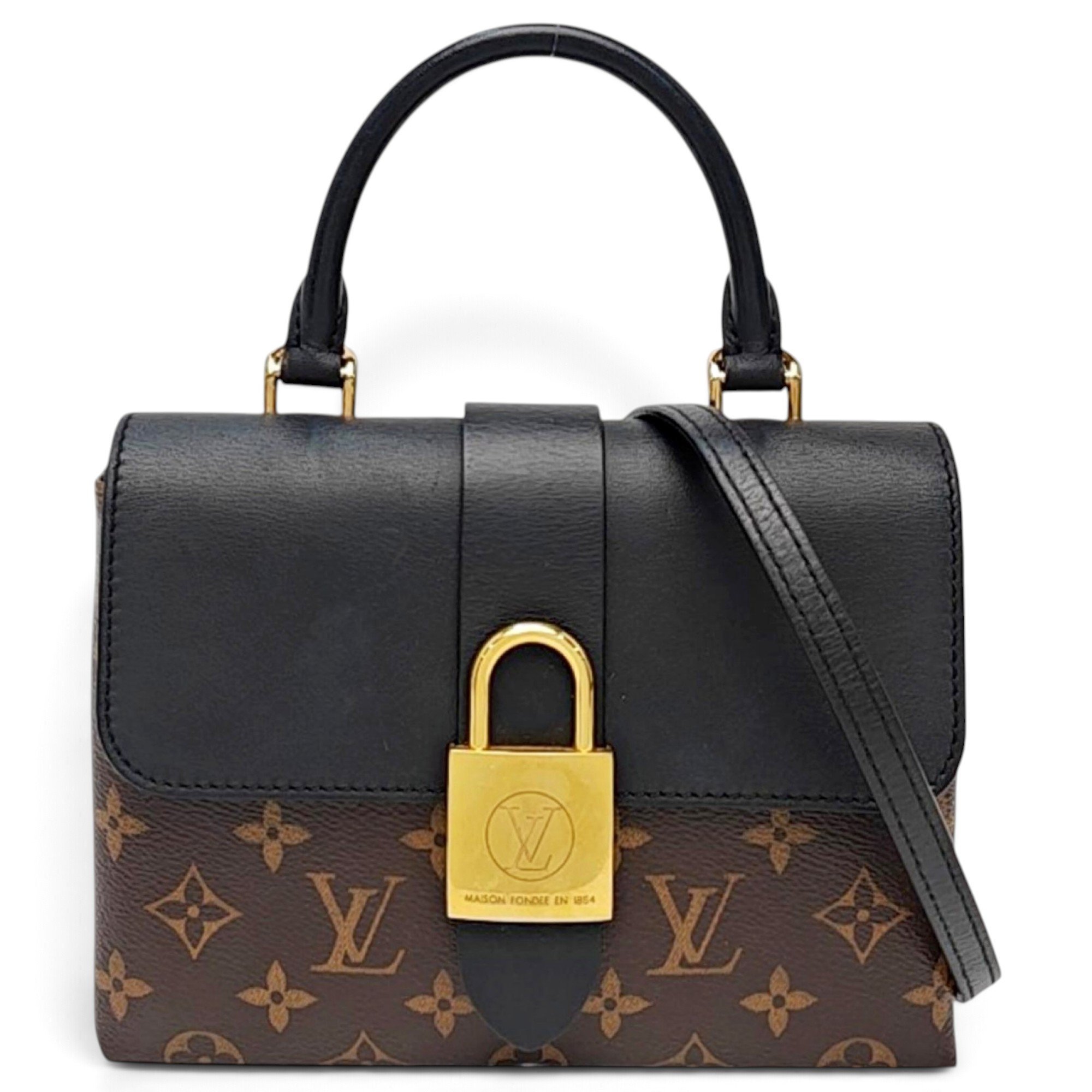 Locky BB leather handbag