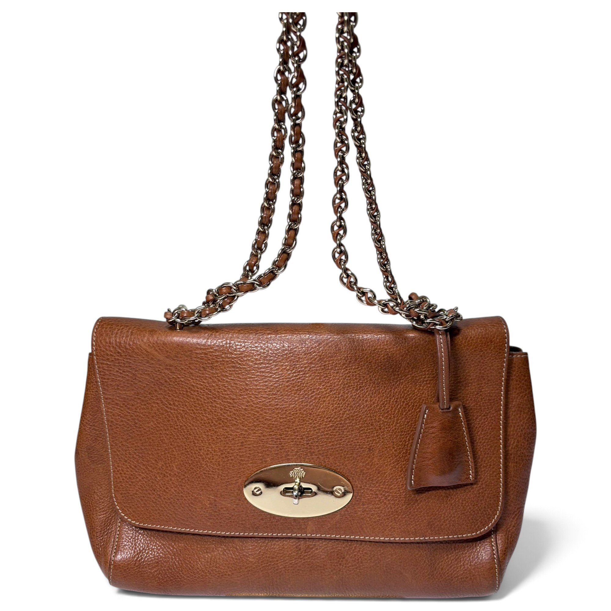 Lily leather handbag