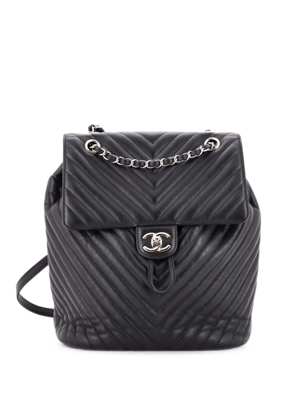 Urban Spirit Chevron Leather Large backpack