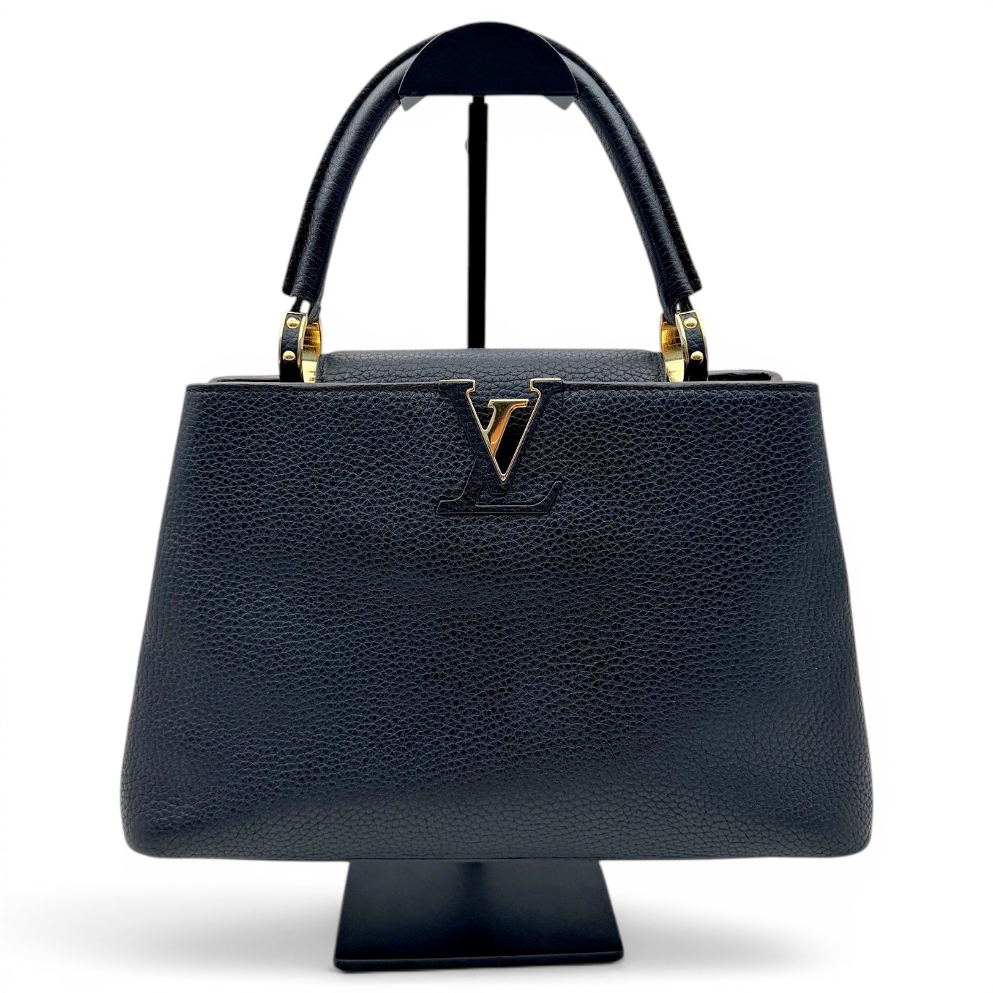 Capucines leather handbag
